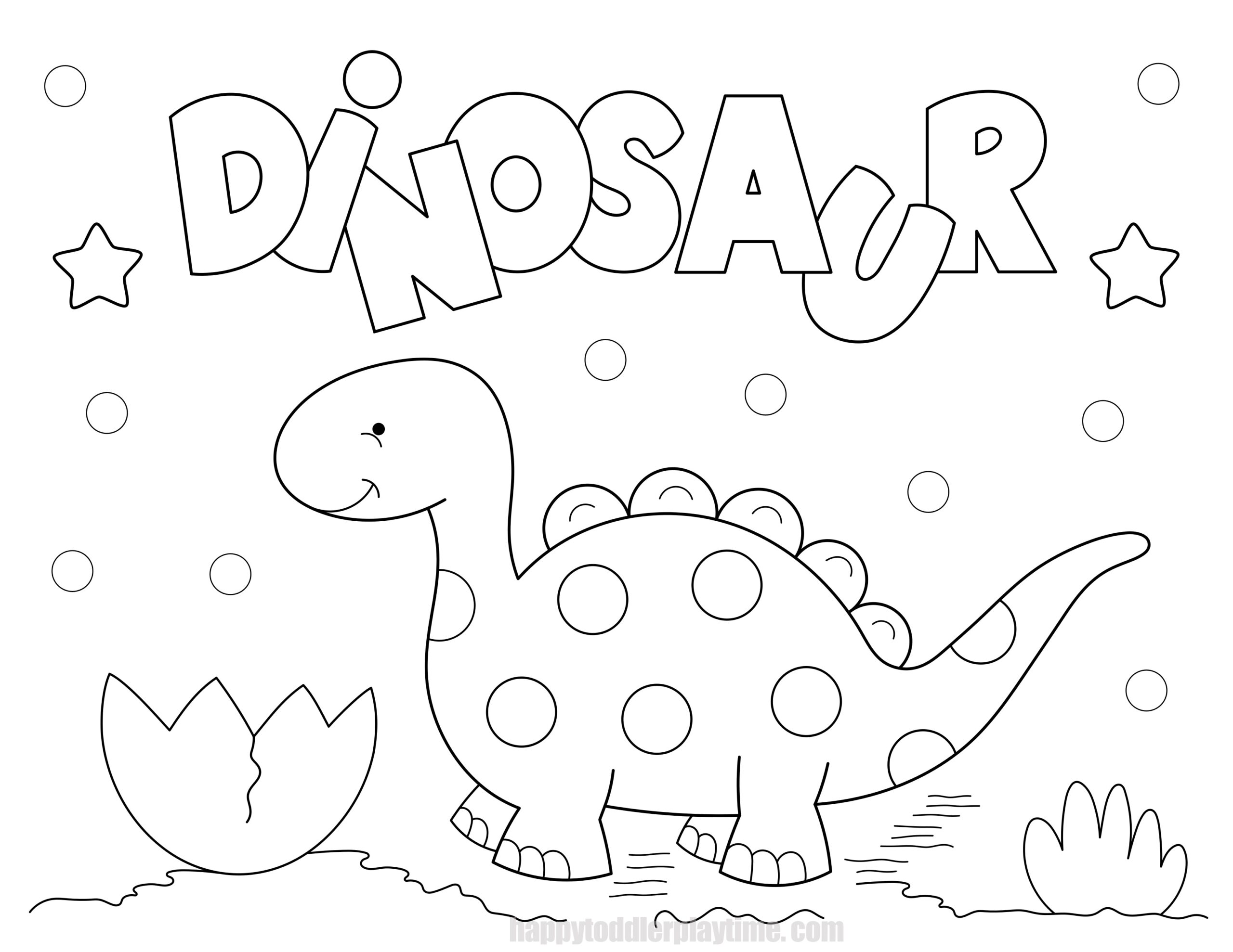 Dinosaur Coloring Pages Happy Toddler Playtime Worksheets Library Dinosaur Coloring Pages Happy Toddler Playtime Worksheets Library