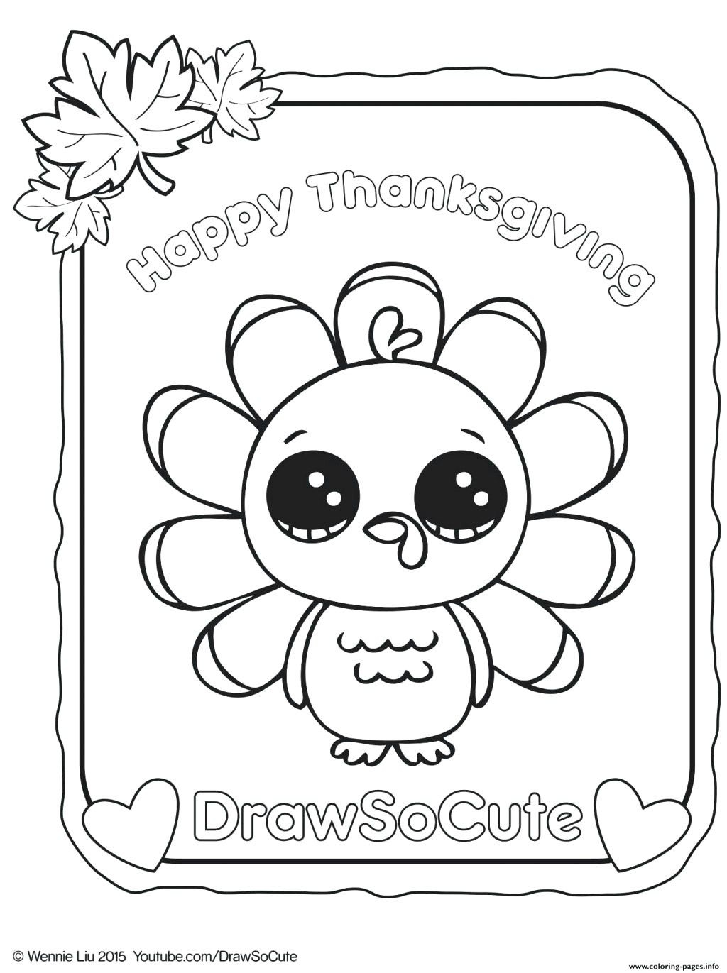 thanksgiving cute coloring pages thanksgiving cute coloring pages