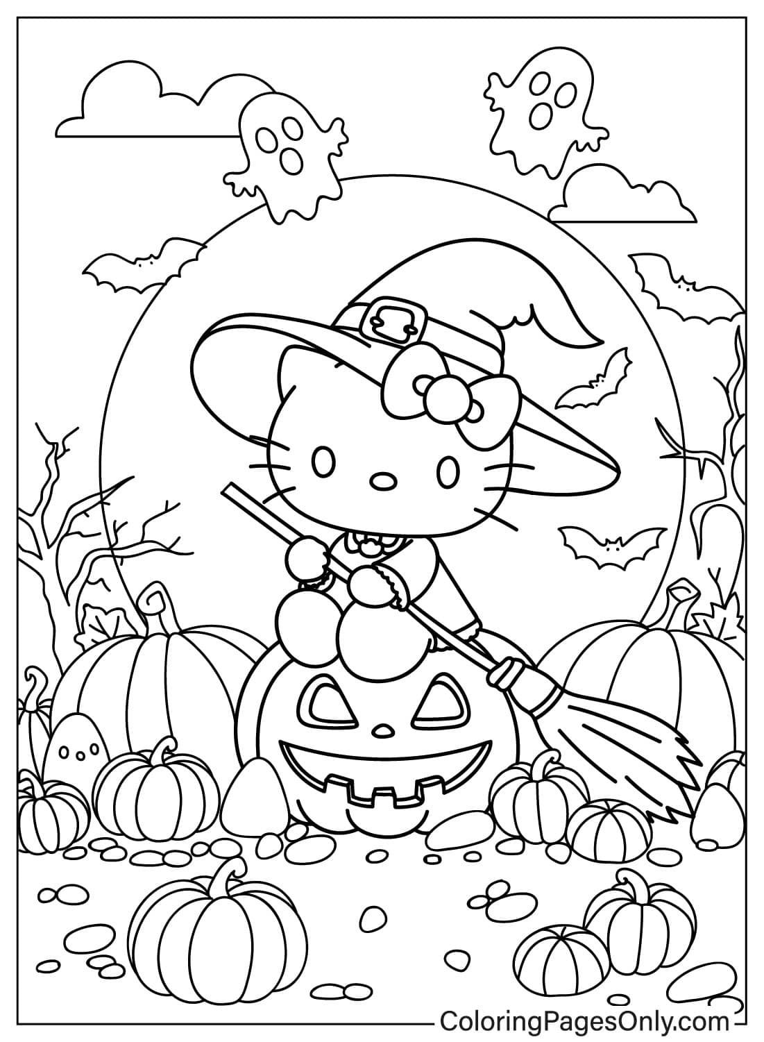 sanrio halloween coloring pages sanrio halloween coloring pages