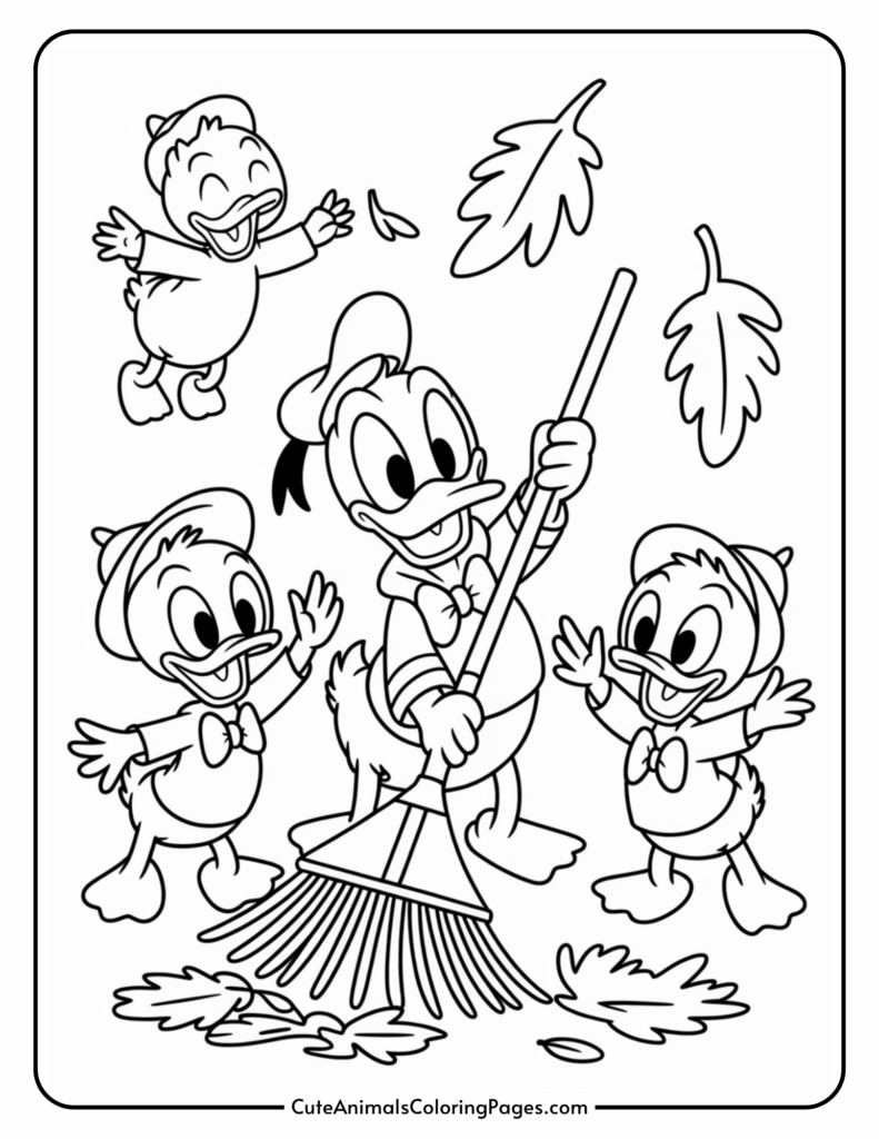 Disney Fall Coloring Pages 8 Free Printables Cute Animals Coloring Pages Disney Fall Coloring Pages 8 Free Printables Cute Animals Coloring Pages