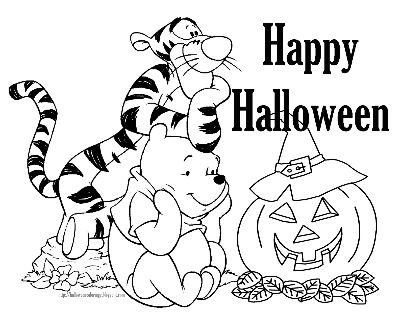 Disney Halloween Coloring Pages Books 100 FREE And Printable   Disney Halloween Coloring Pages Books 100 FREE And Printable