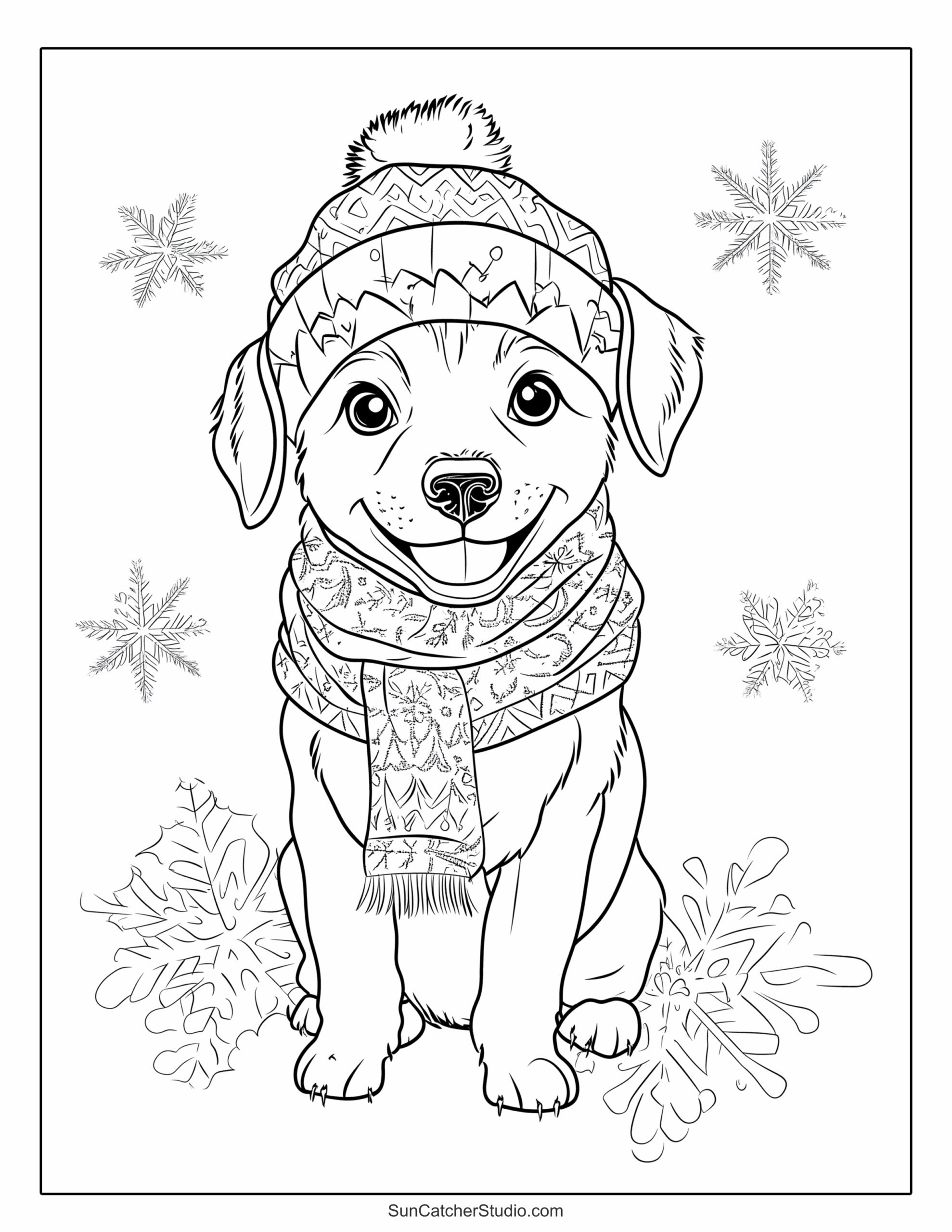 Dog And Puppy Coloring Pages And Coloring Sheets Free Printables Monograms Design Tools Patterns DIY Projects