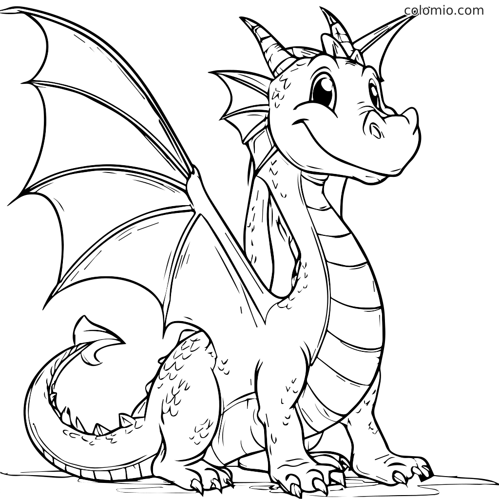 Dragons Coloring Pages Free Printable Dragon Coloring Sheets