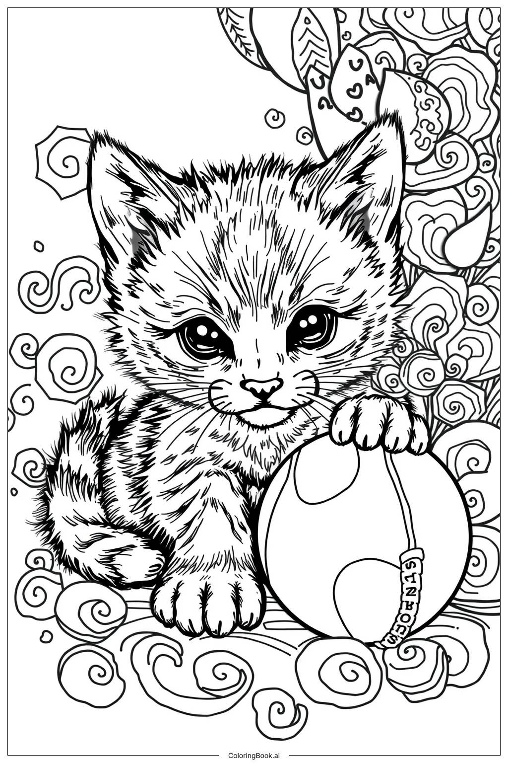 kitten coloring pages printable kitten coloring pages printable