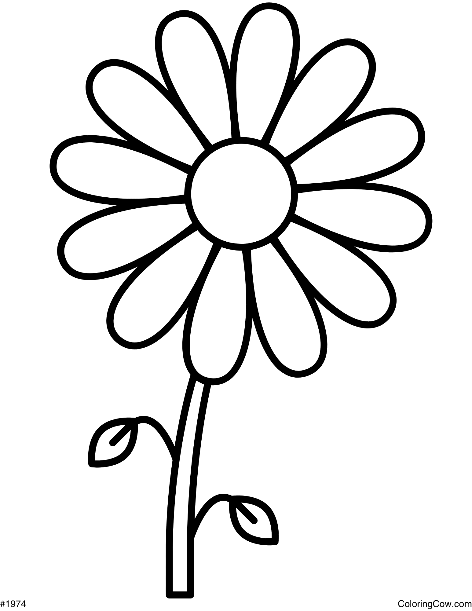 simple flower pictures to color simple flower pictures to color