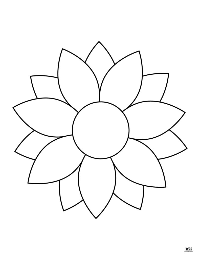 free printable flower pictures to color free printable flower pictures to color