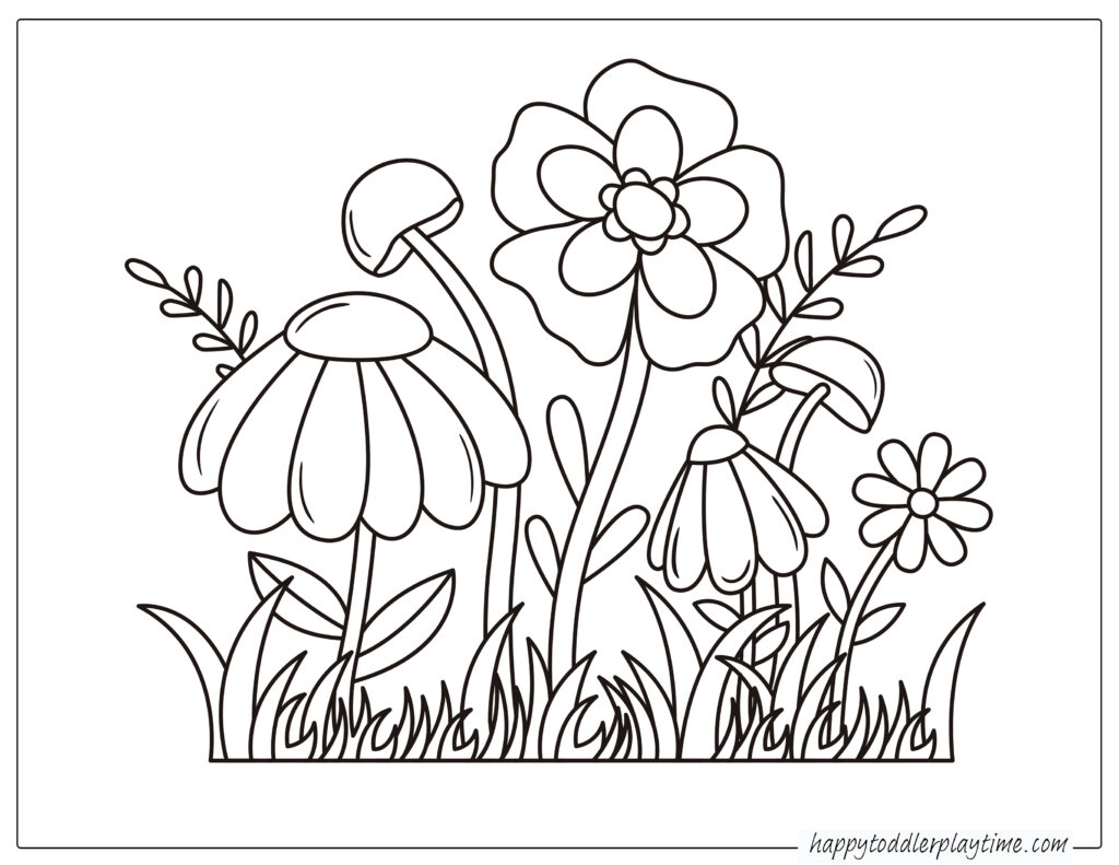 flower pictures for coloring printables flower pictures for coloring printables