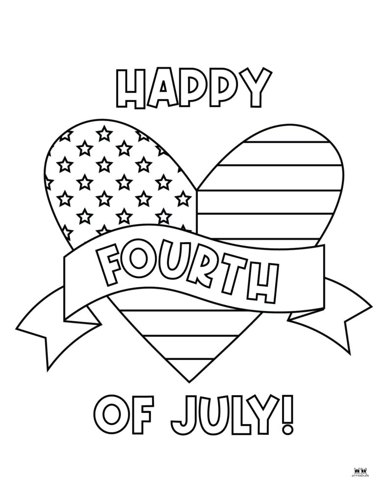 Fourth Of July Coloring Pages 50 FREE Printables Printabulls Fourth Of July Coloring Pages 50 FREE Printables Printabulls