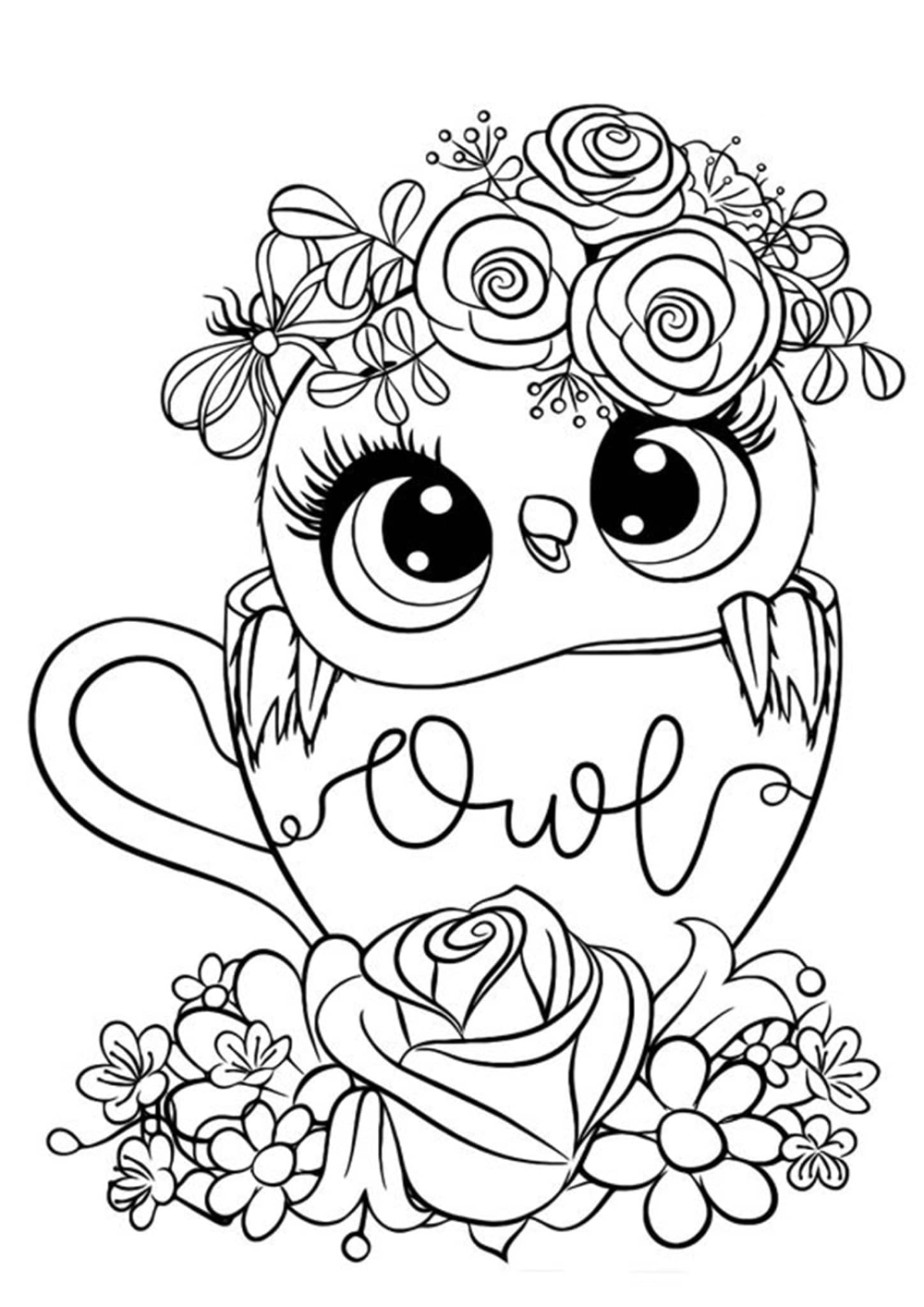 Free amp Easy To Print Owl Coloring Pages Worksheets Library Free amp Easy To Print Owl Coloring Pages Worksheets Library