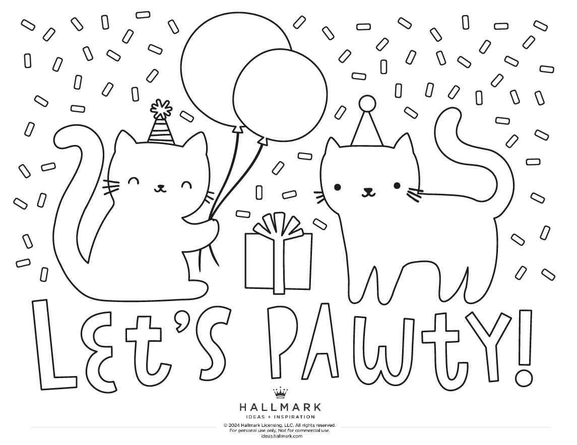 Free Birthday Coloring Pages To Add More Fun To The Celebration Hallmark Ideas Inspiration Free Birthday Coloring Pages To Add More Fun To The Celebration Hallmark Ideas Inspiration