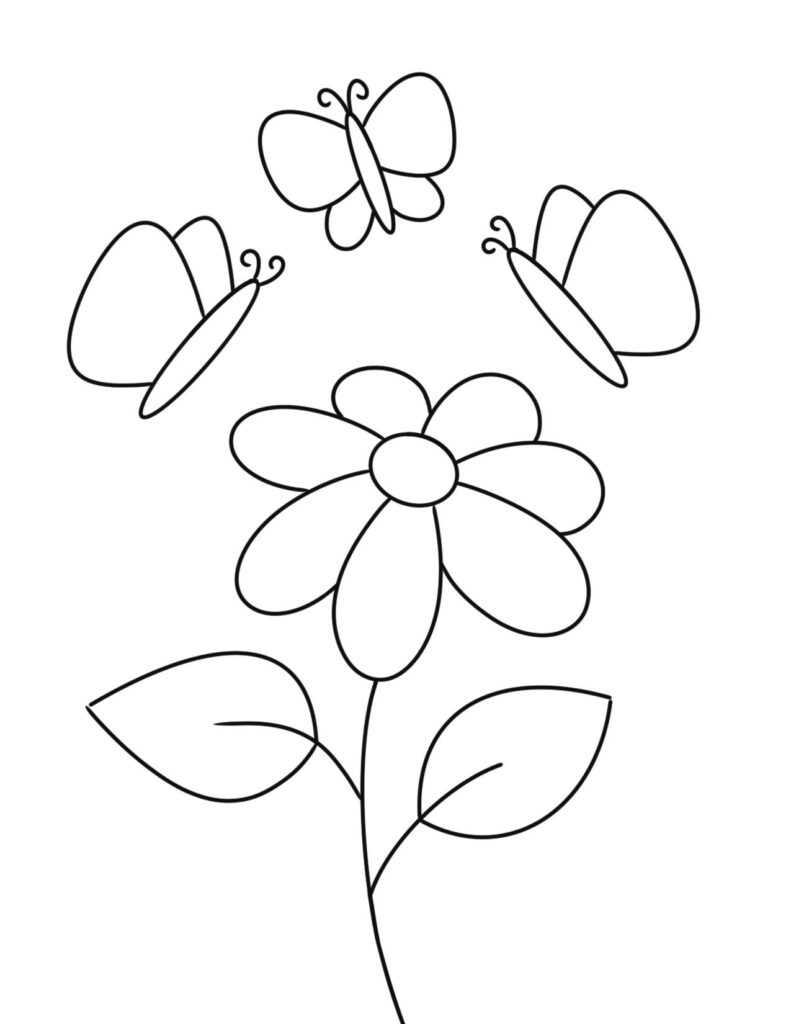 Free Butterfly Coloring Pages The Hollydog Blog Free Butterfly Coloring Pages The Hollydog Blog