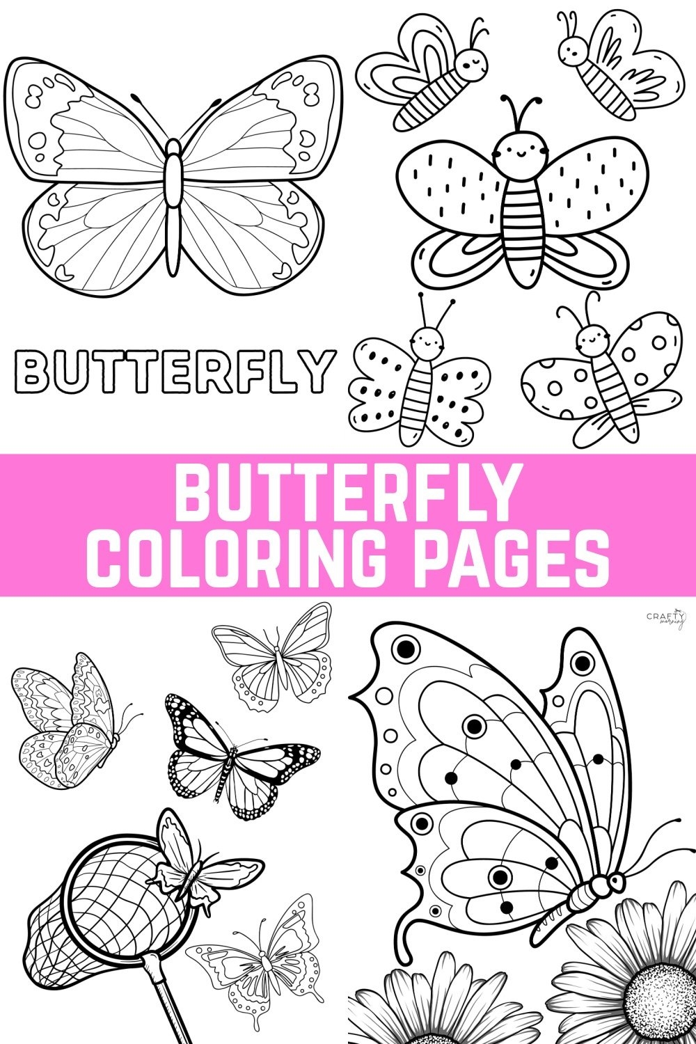butterflies coloring pages printable butterflies coloring pages printable