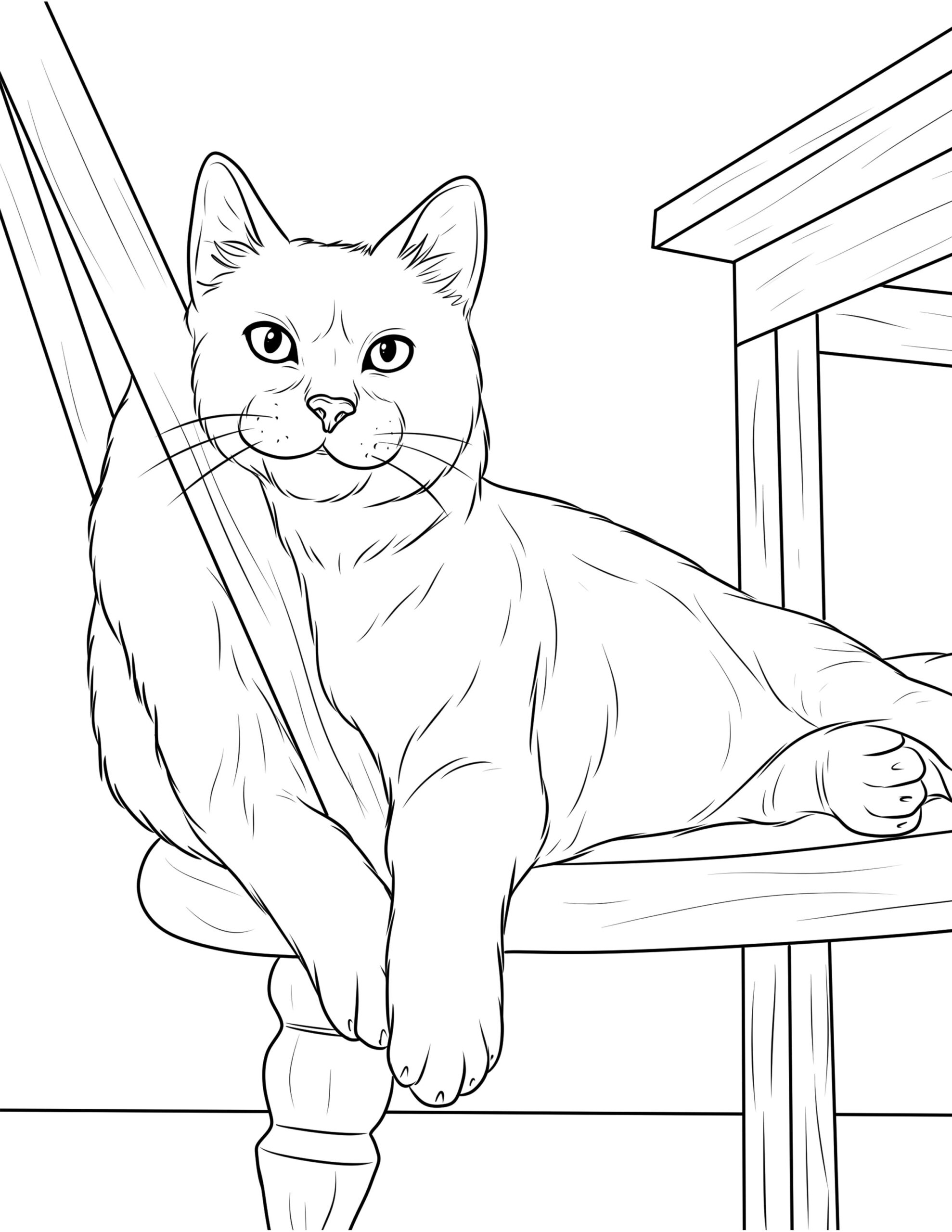 Free Cats Coloring Pages Free Cats Coloring Pages