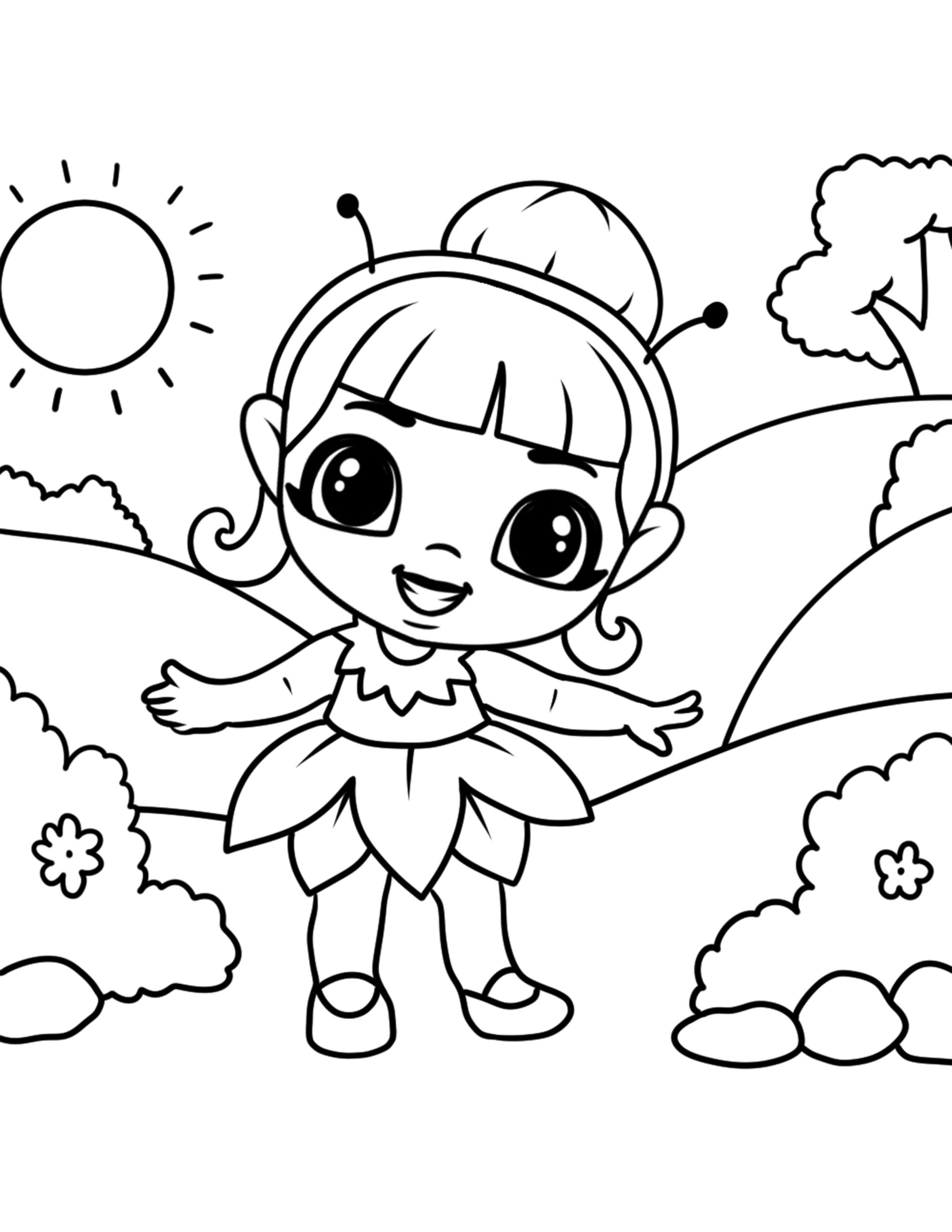 Free Chibi Girls Coloring Pages Free Chibi Girls Coloring Pages