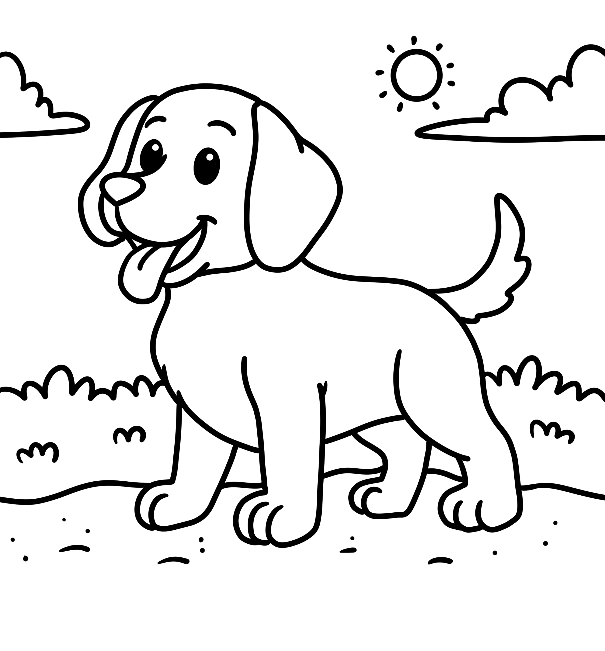cute animal coloring pages easy cute animal coloring pages easy