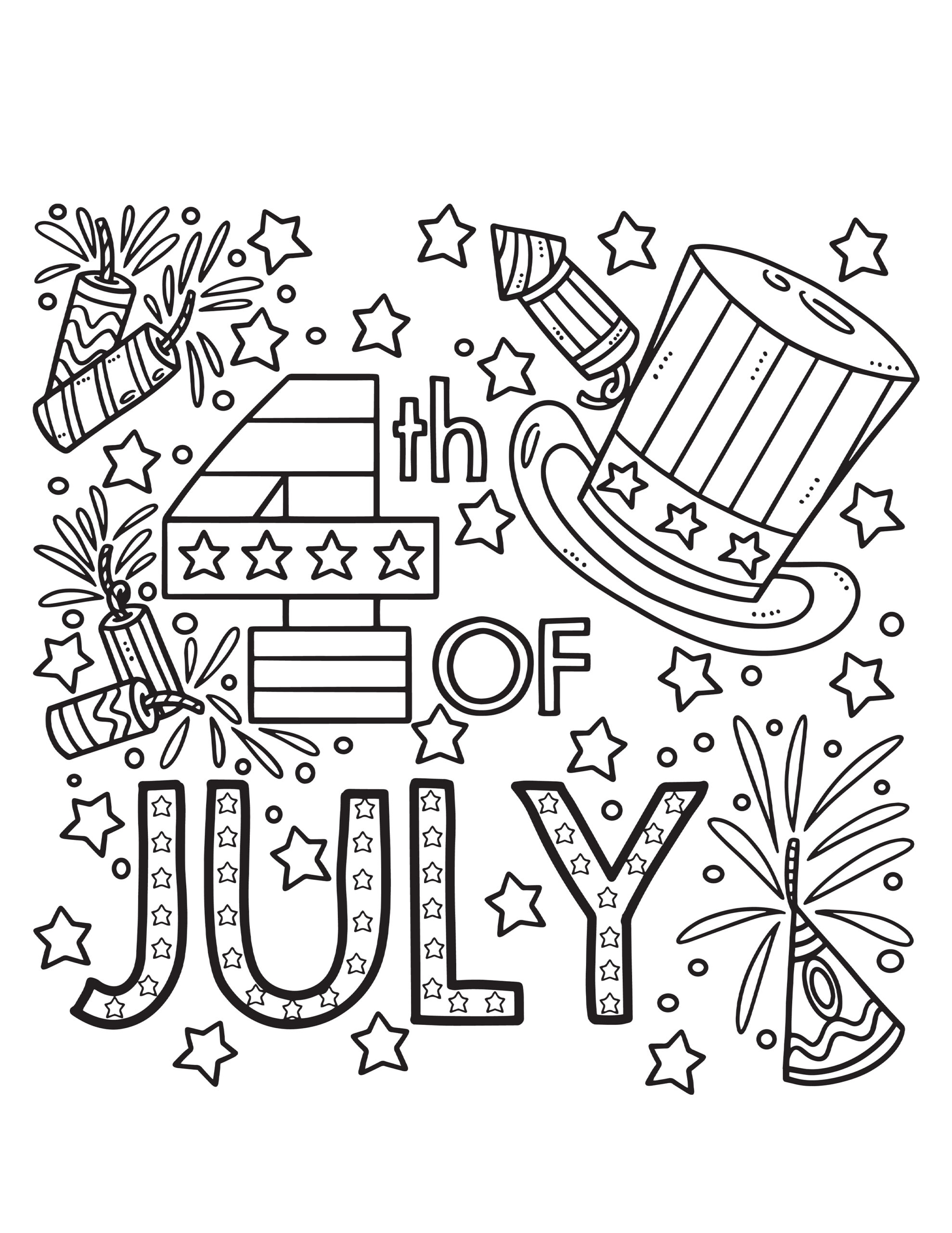 Free Fourth Of July Coloring Pages For Kids Happy Toddler Playtime Free Fourth Of July Coloring Pages For Kids Happy Toddler Playtime