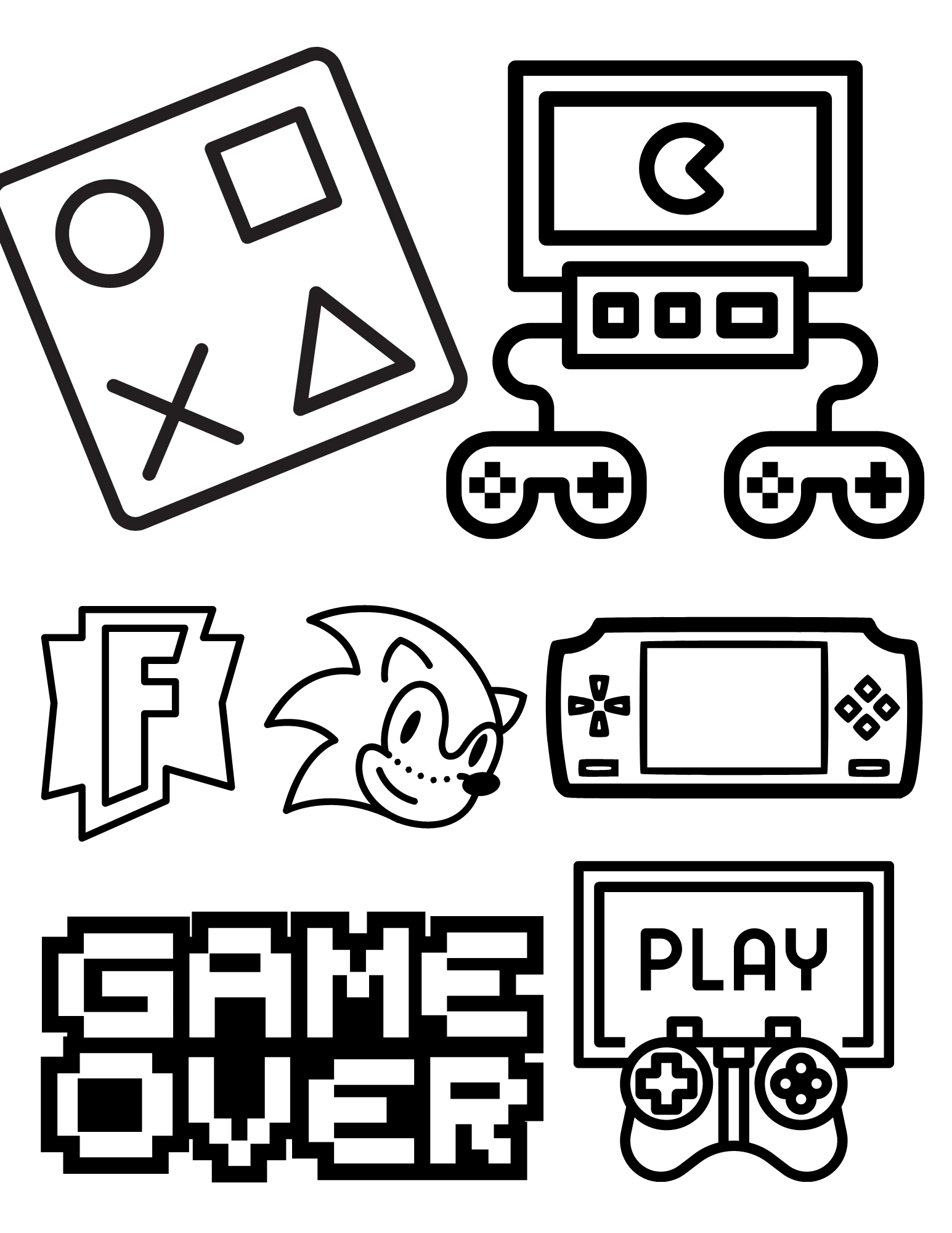 Free Gaming Coloring Pages For Your Video Game Fan Worksheets Library Free Gaming Coloring Pages For Your Video Game Fan Worksheets Library