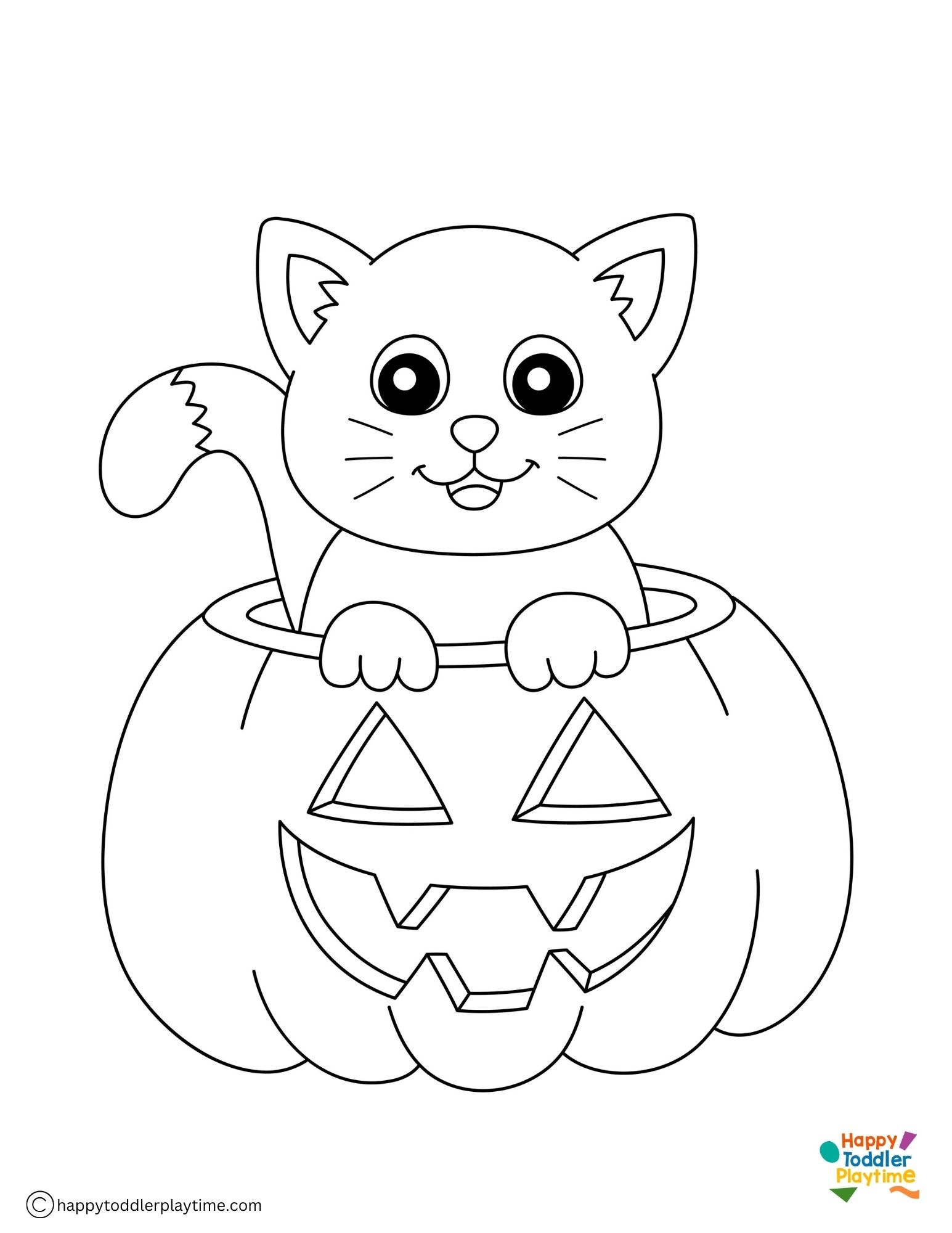 halloween pages to print and color