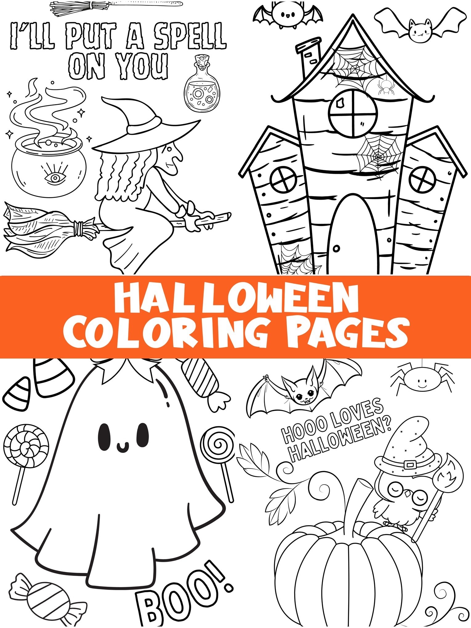 fun halloween coloring pages fun halloween coloring pages