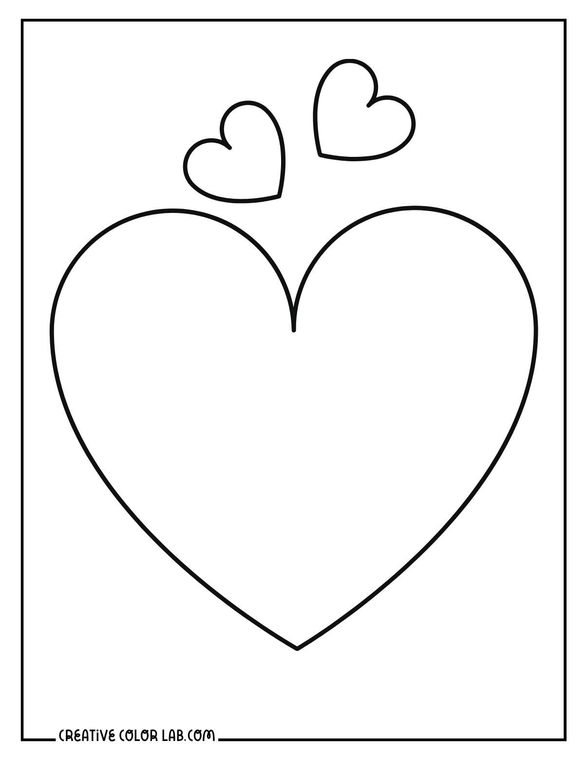 Free Heart Coloring Pages Printable PDFs Free Heart Coloring Pages Printable PDFs