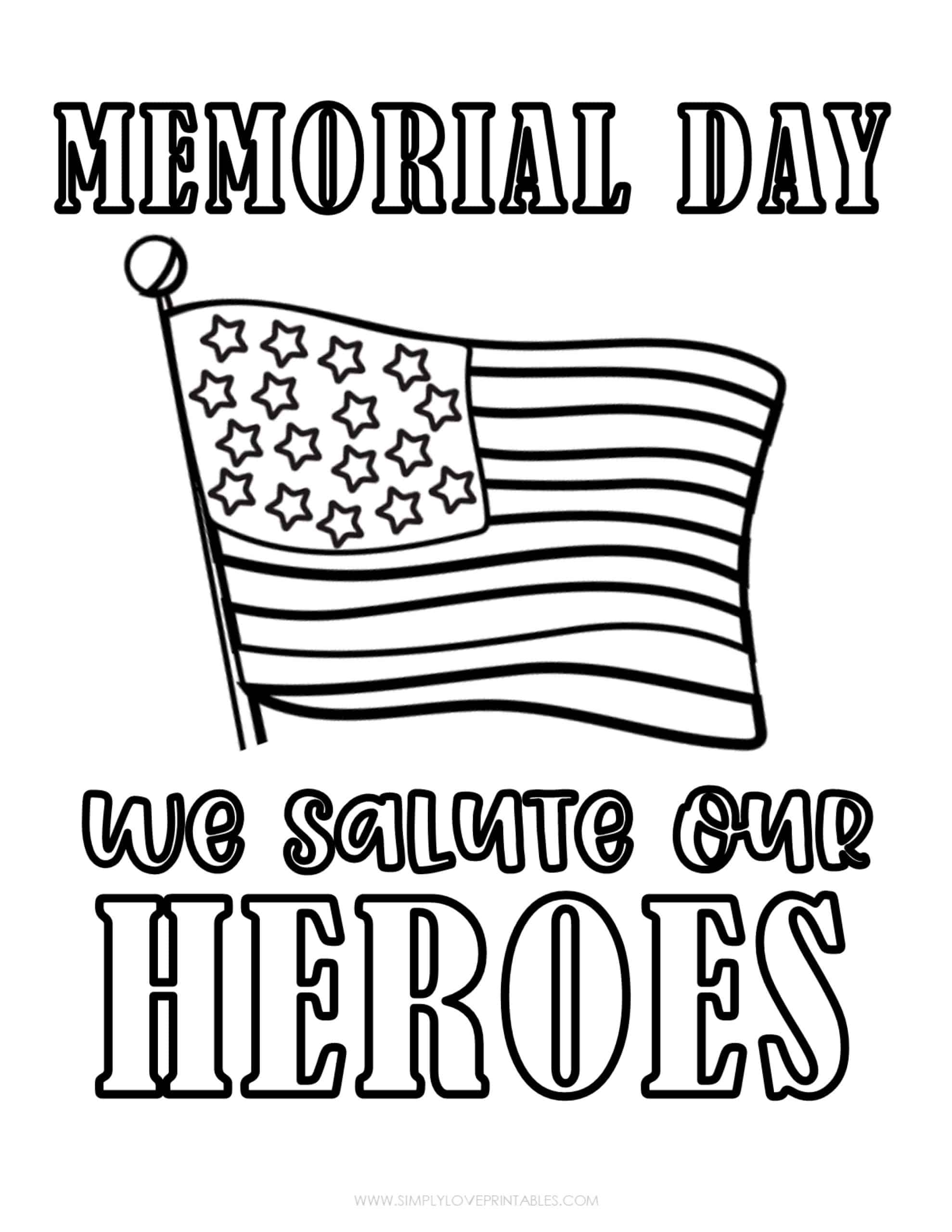 Free Memorial Day Coloring Pages Simply Love Printables Worksheets Library Free Memorial Day Coloring Pages Simply Love Printables Worksheets Library