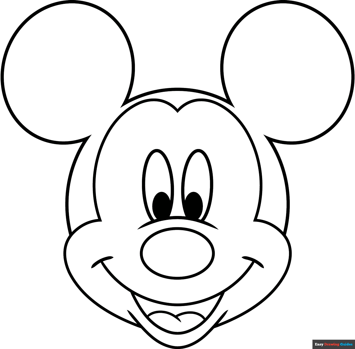 colouring pages mickey mouse printable