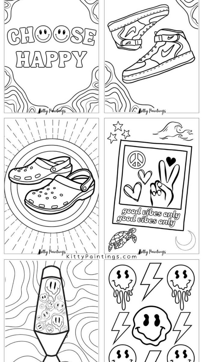 Free Preppy Coloring Pages For Teens Stylish Printables Free Preppy Coloring Pages For Teens Stylish Printables