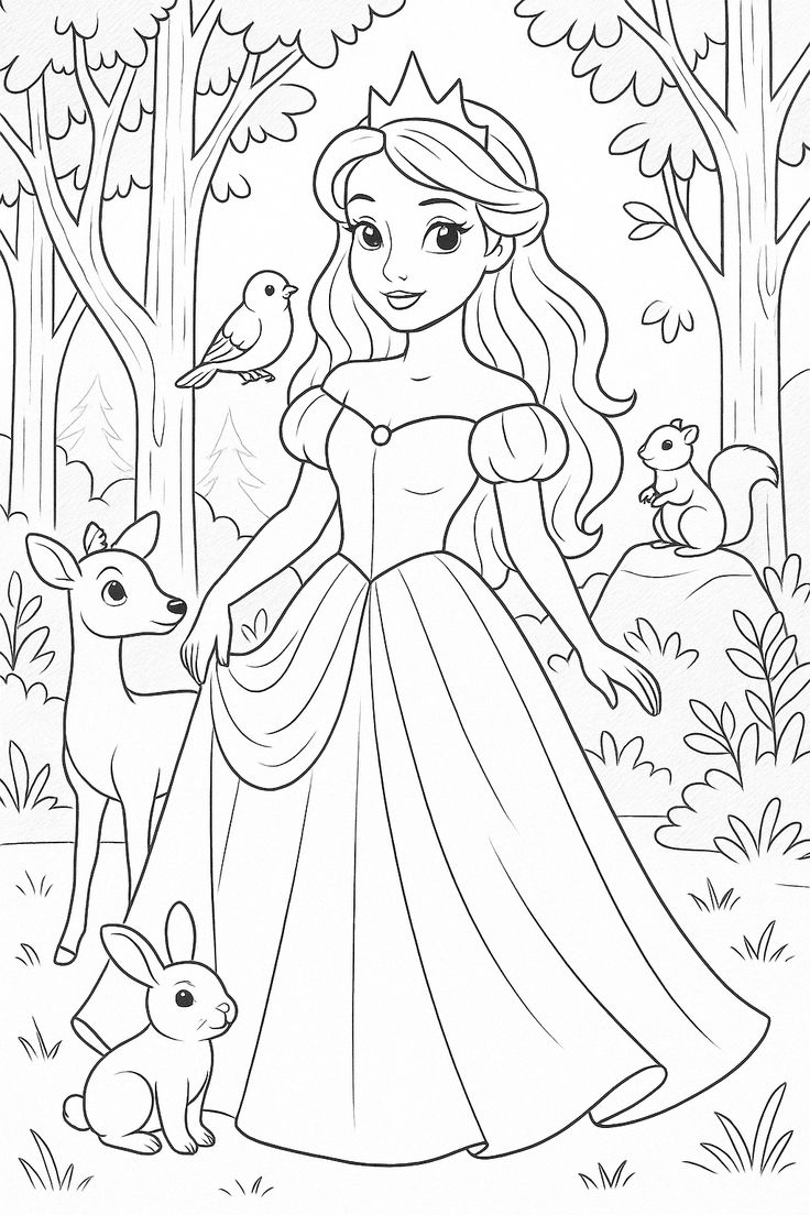 princess coloring book free princess coloring book free