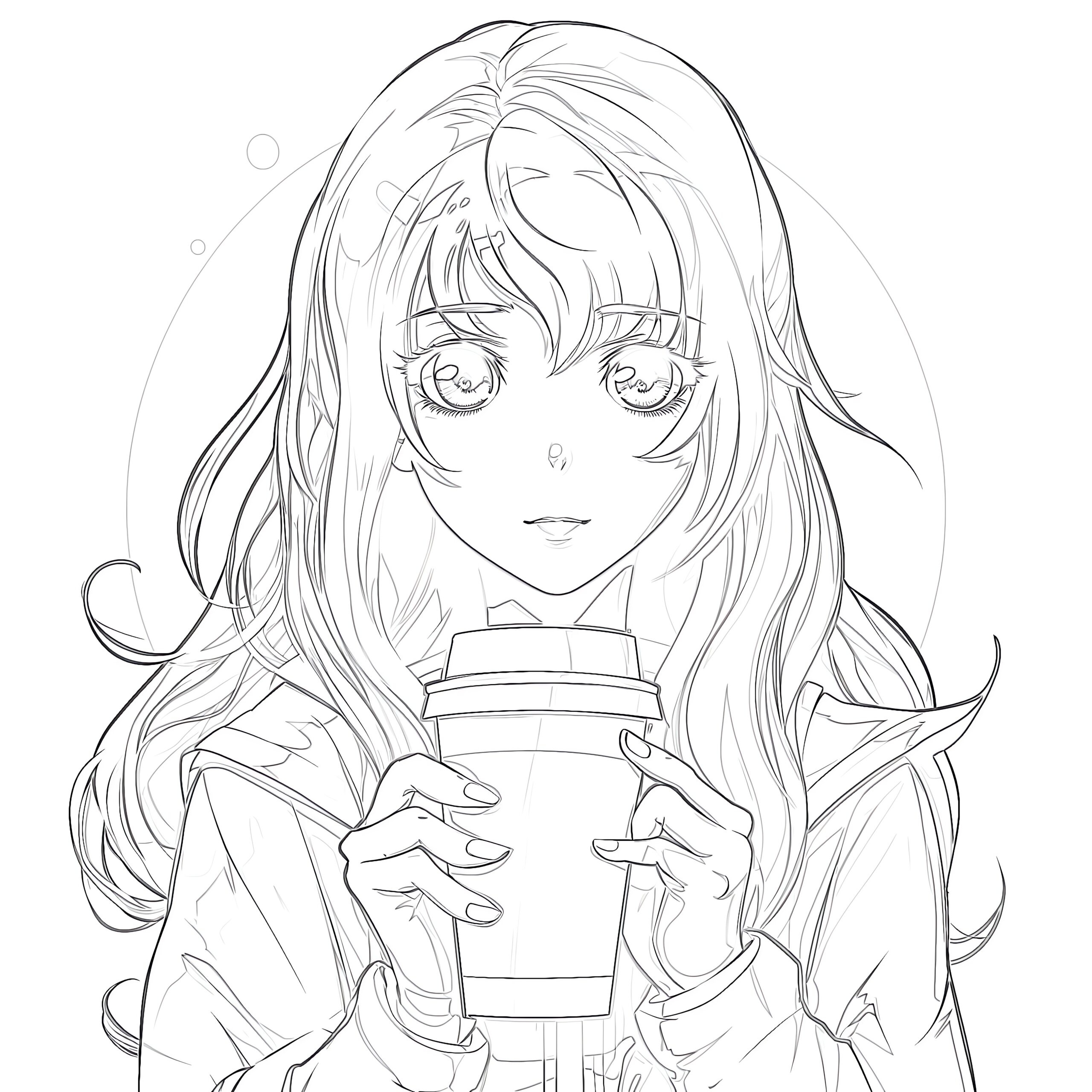 coloring pages anime printable coloring pages anime printable