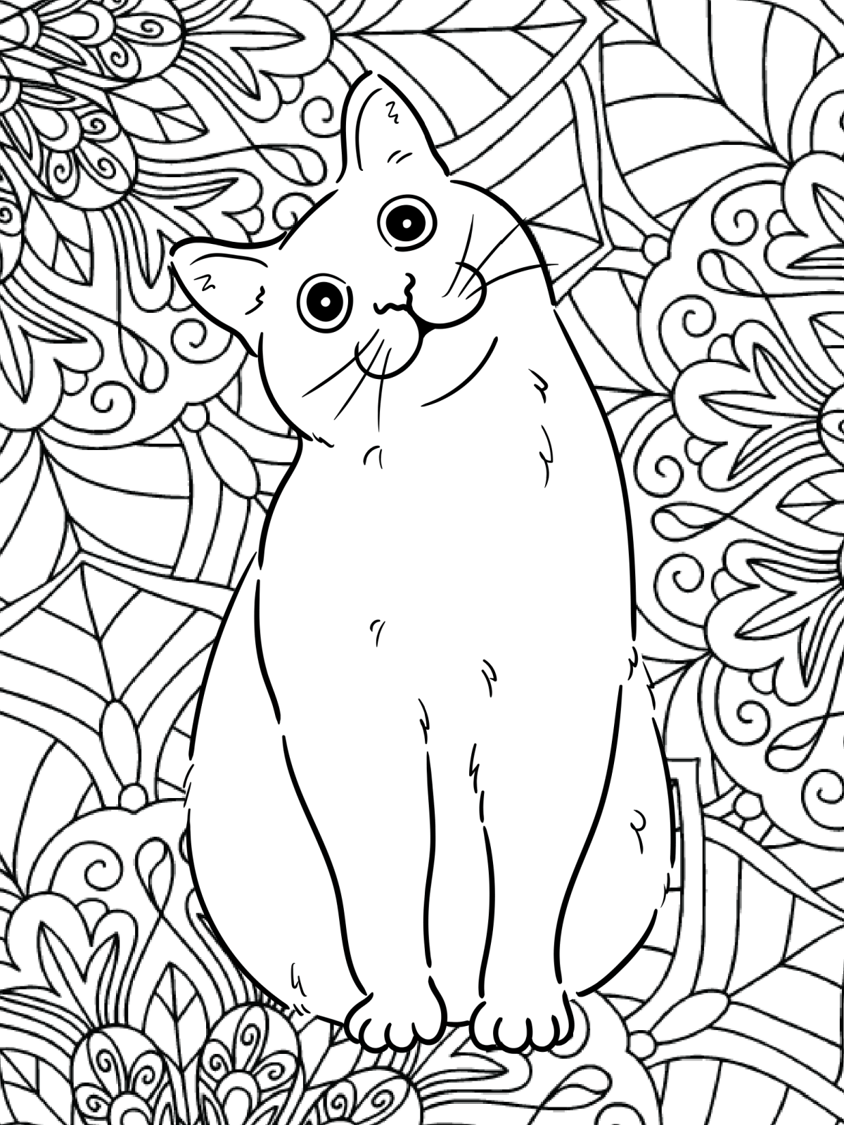 Free Printable Cat Coloring Book Kids Activities Blog Free Printable Cat Coloring Book Kids Activities Blog