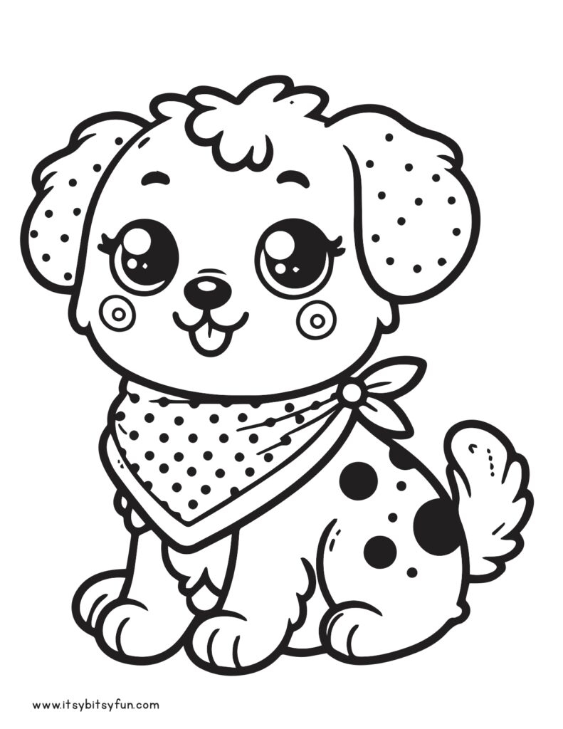Free Printable Dog Coloring Pages For Kids Itsy Bitsy Fun Free Printable Dog Coloring Pages For Kids Itsy Bitsy Fun