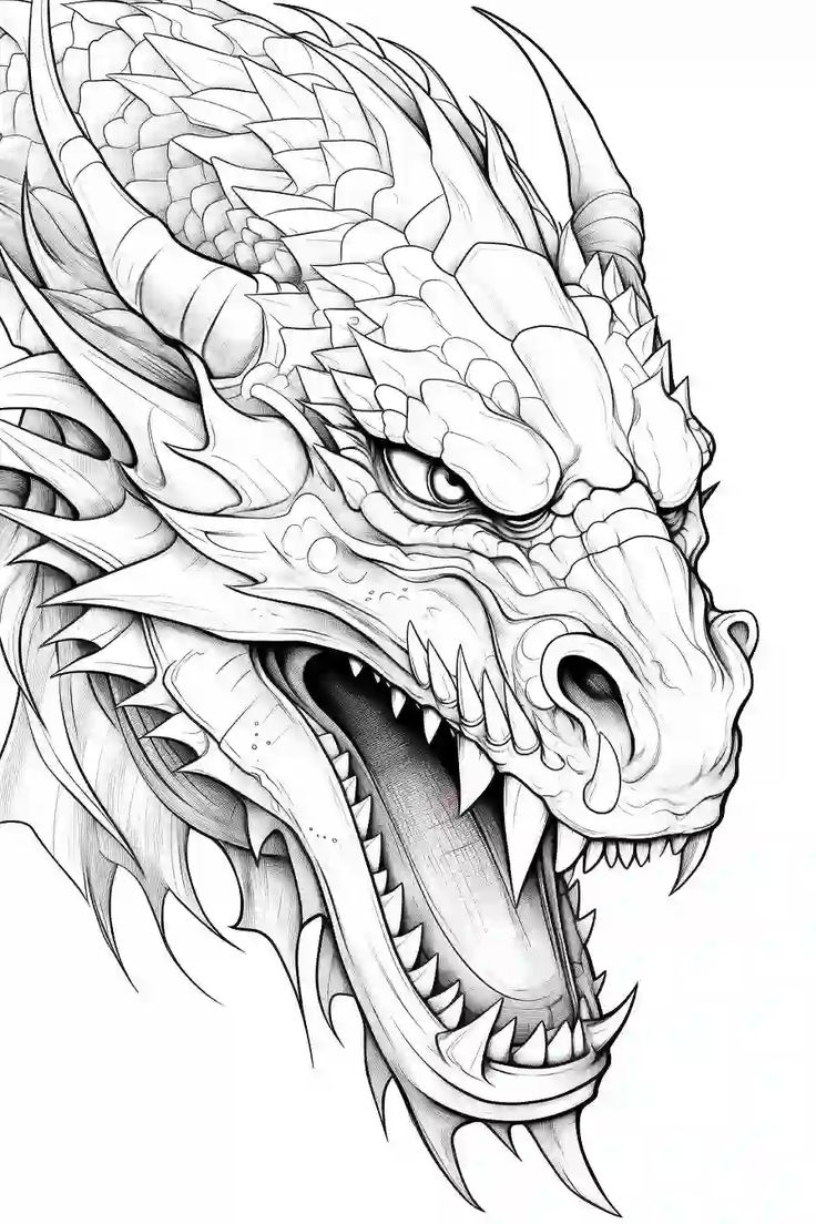 printable dragon pictures to color printable dragon pictures to color