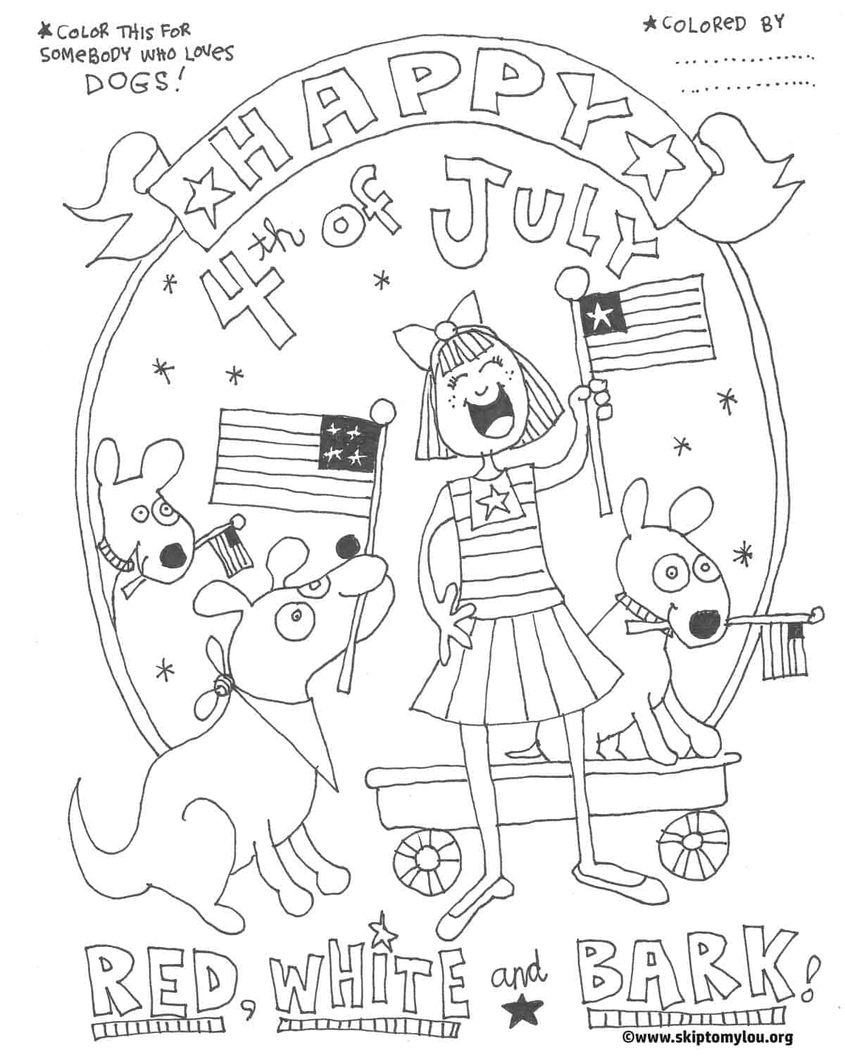 free 4th of july coloring pages