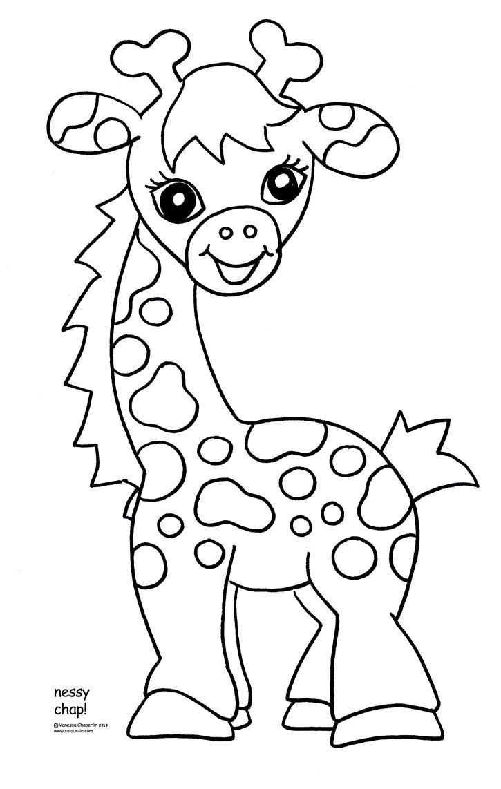 Free Printable Giraffe Coloring Pages For Kids Free Printable Giraffe Coloring Pages For Kids