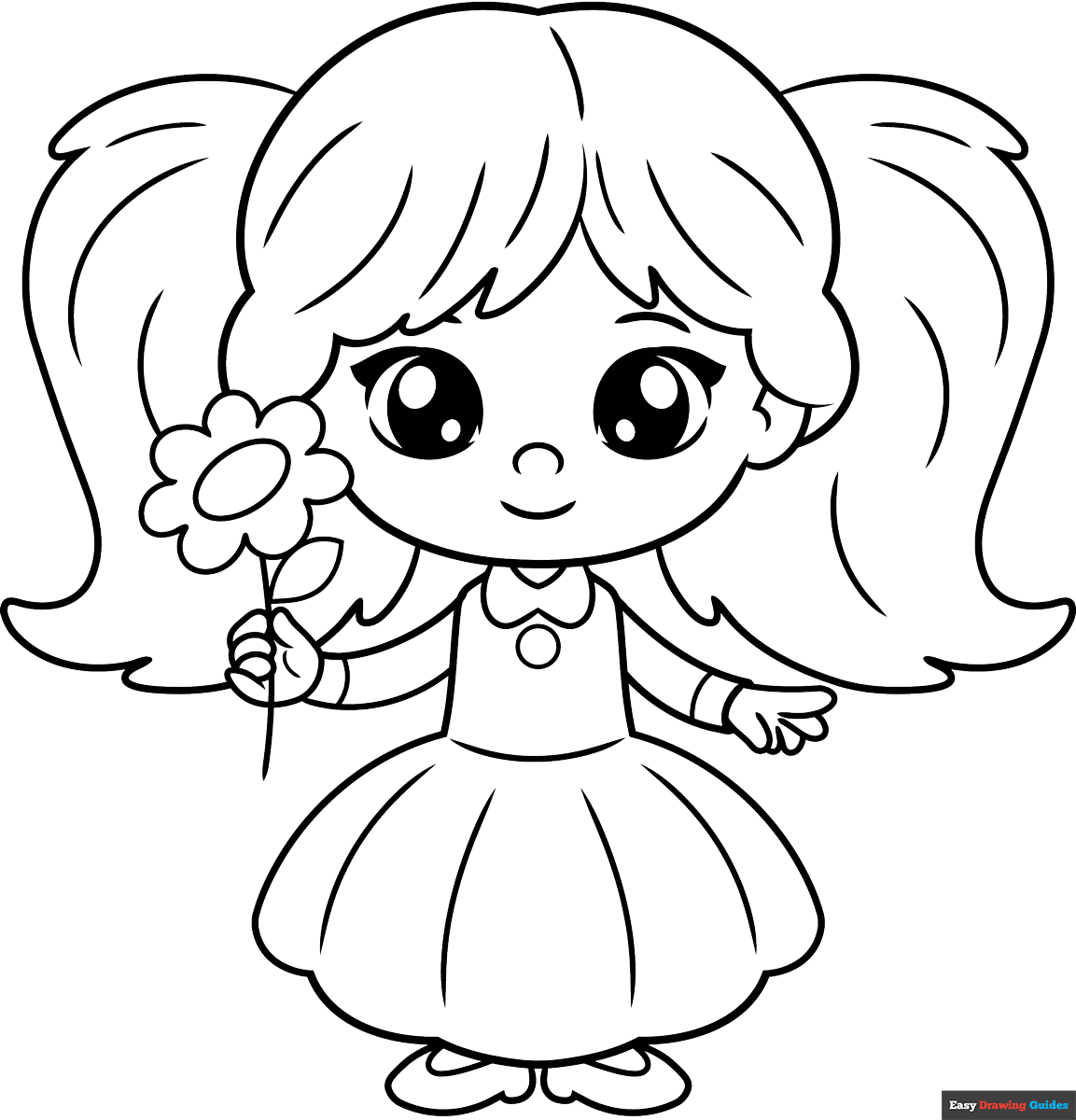 easy coloring pages to print