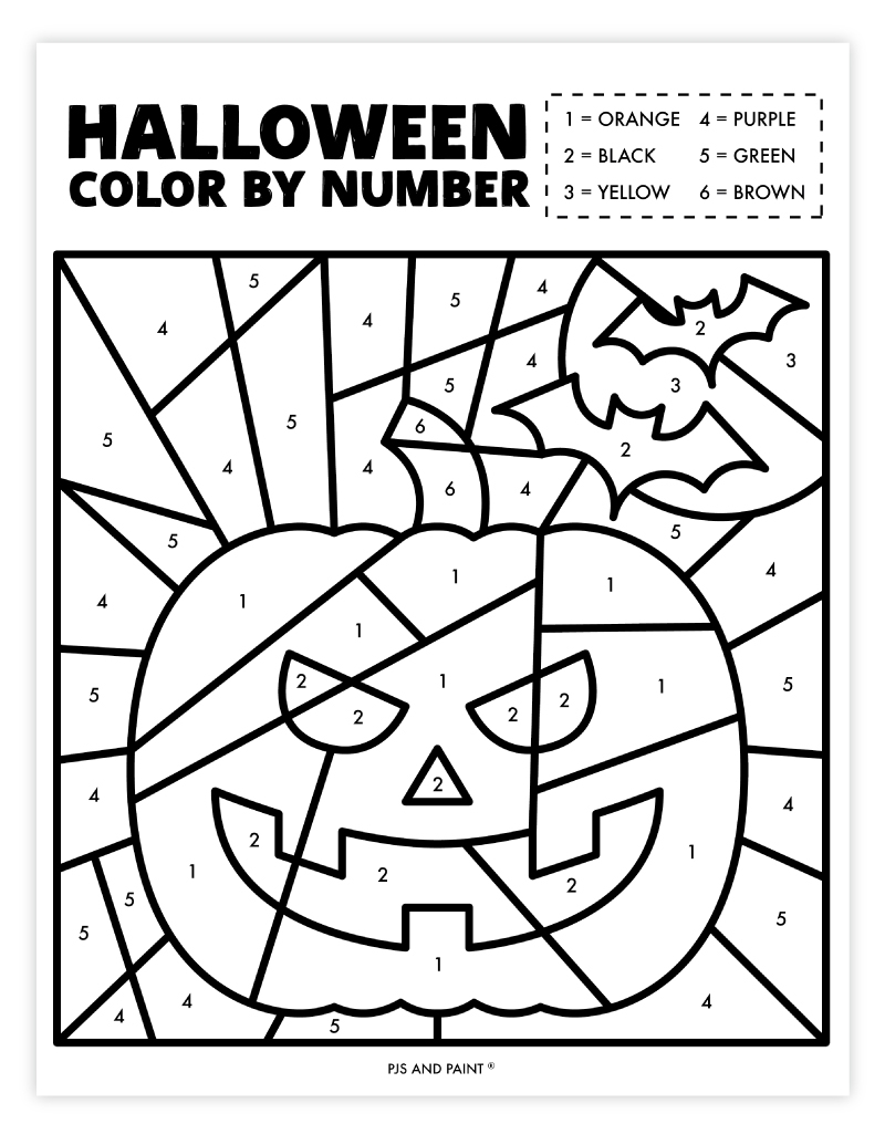 Free Printable Halloween Color By Number Worksheet Worksheets Library Free Printable Halloween Color By Number Worksheet Worksheets Library