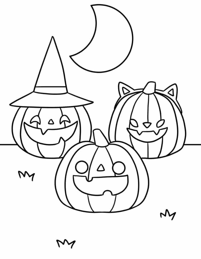Free Printable Halloween Coloring Pages For Kids Free Printable Halloween Coloring Pages For Kids