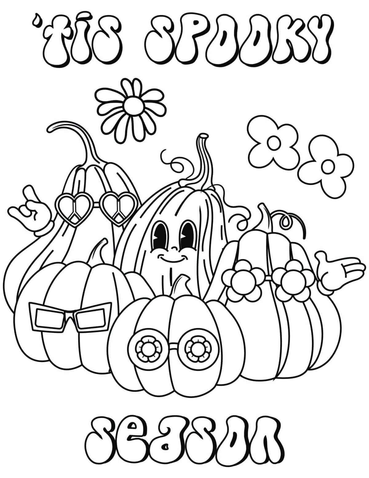 Free Printable Retro Halloween Coloring Pages For Spooky Fun A Crazy Family Free Printable Retro Halloween Coloring Pages For Spooky Fun A Crazy Family