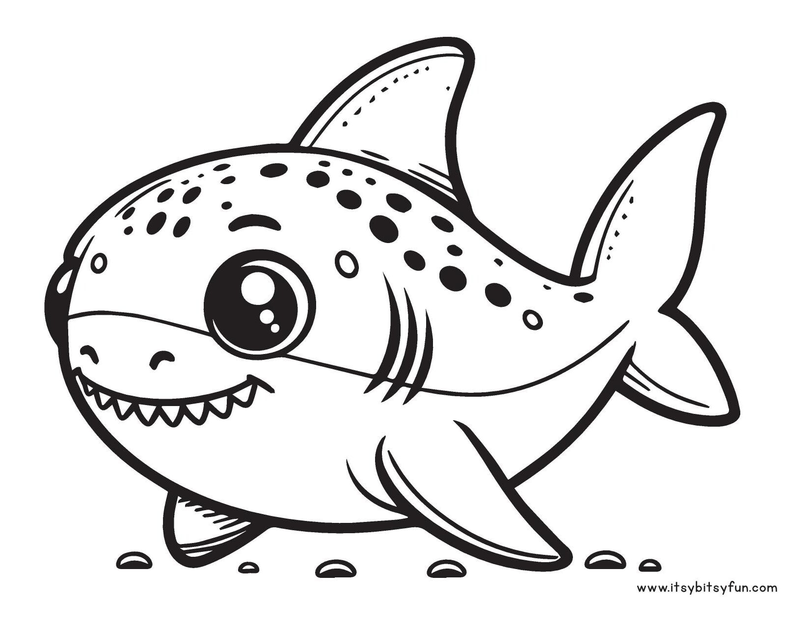 Free Printable Shark Coloring Pages For Kids Itsy Bitsy Fun Free Printable Shark Coloring Pages For Kids Itsy Bitsy Fun
