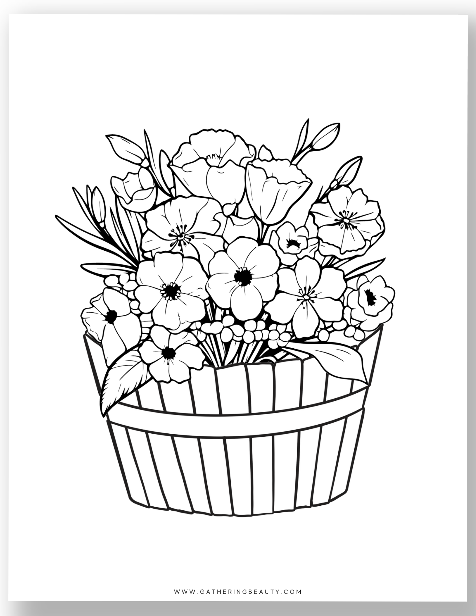 images to colour in of flowers images to colour in of flowers