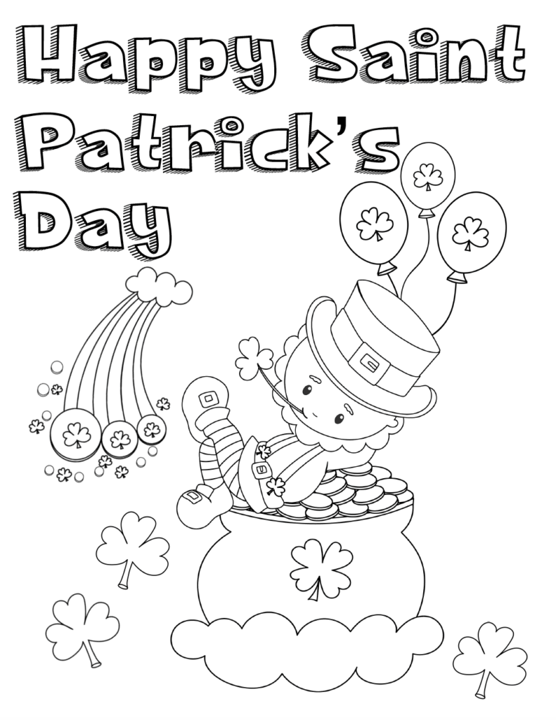 free printable st patrick day coloring pages free printable st patrick day coloring pages