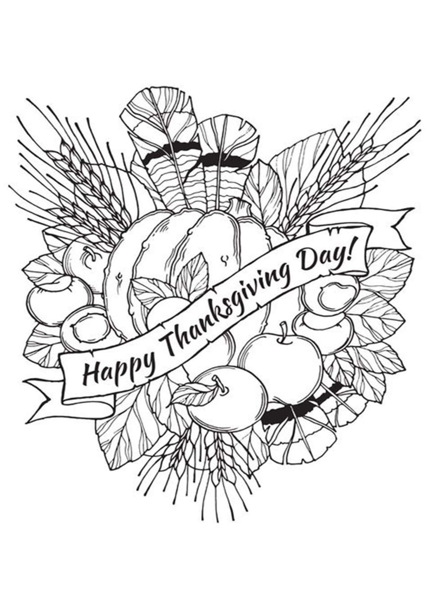 Free Printable Thanksgiving Coloring Pages Tulamama Free Printable Thanksgiving Coloring Pages Tulamama