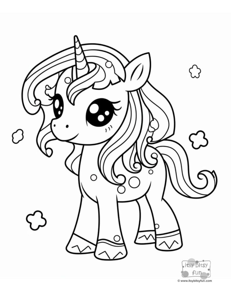Free Printable Unicorn Coloring Pages Free Printable Unicorn Coloring Pages
