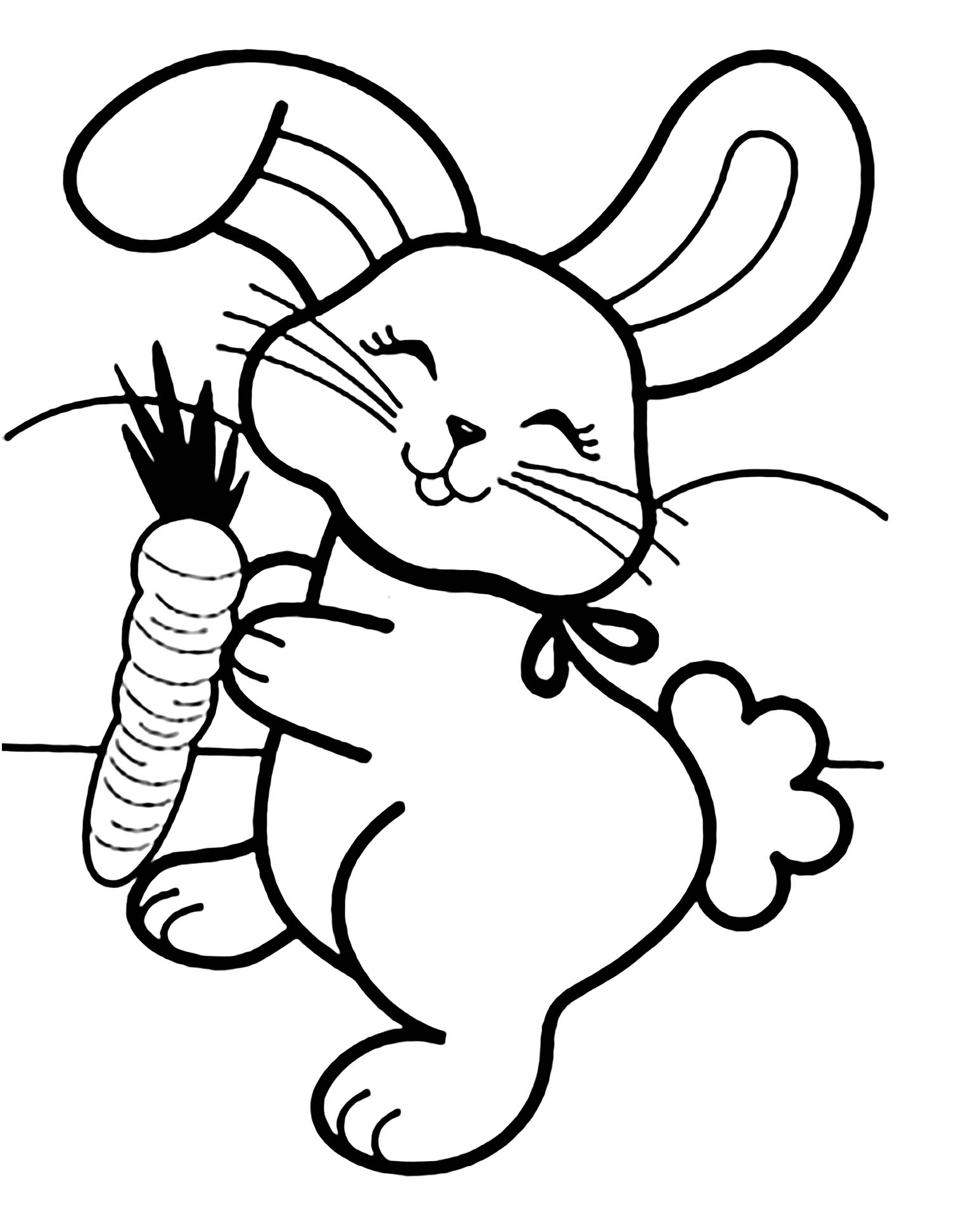Free Rabbit Coloring Page To Download Rabbit Bunny Coloring Pages Free Rabbit Coloring Page To Download Rabbit Bunny Coloring Pages