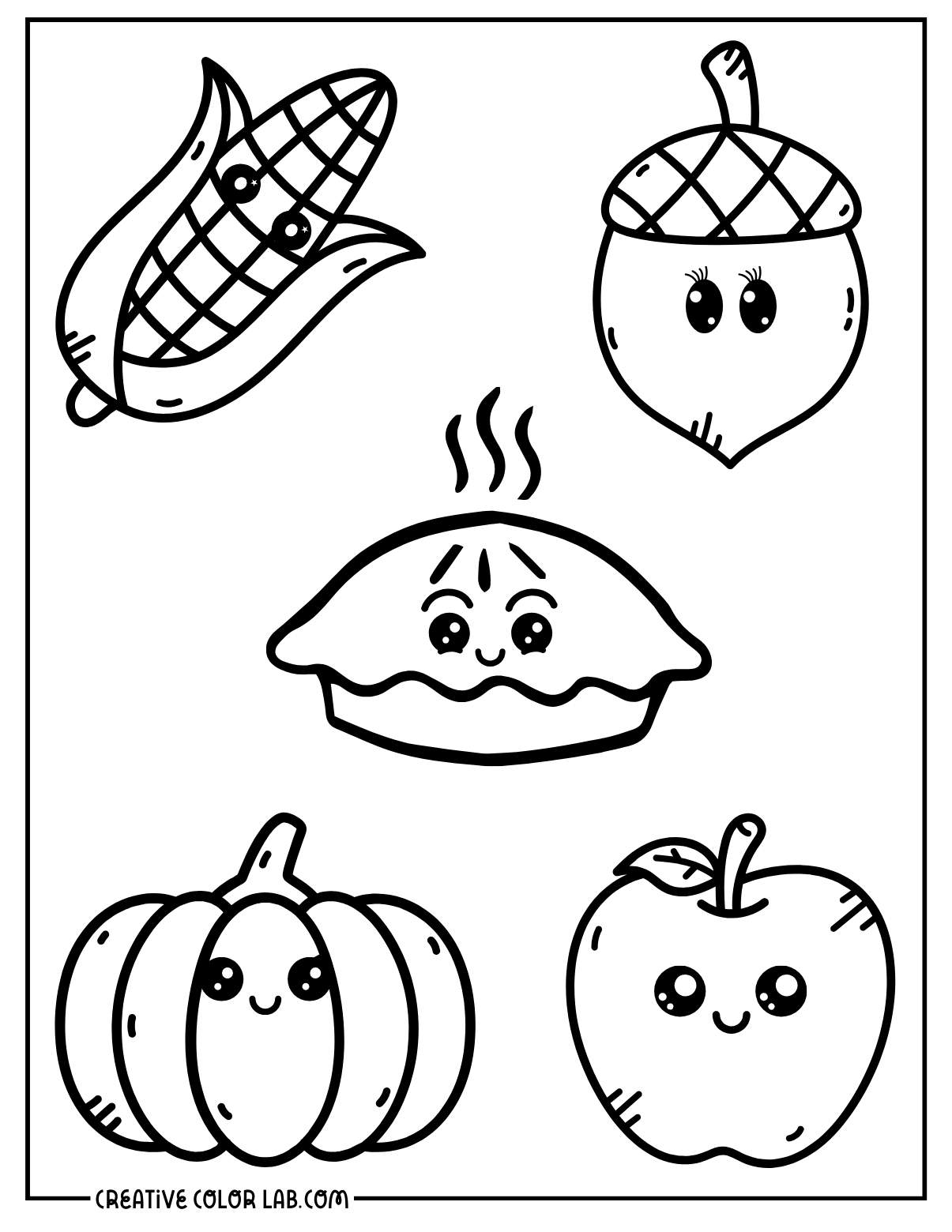 Free Thanksgiving Coloring Pages