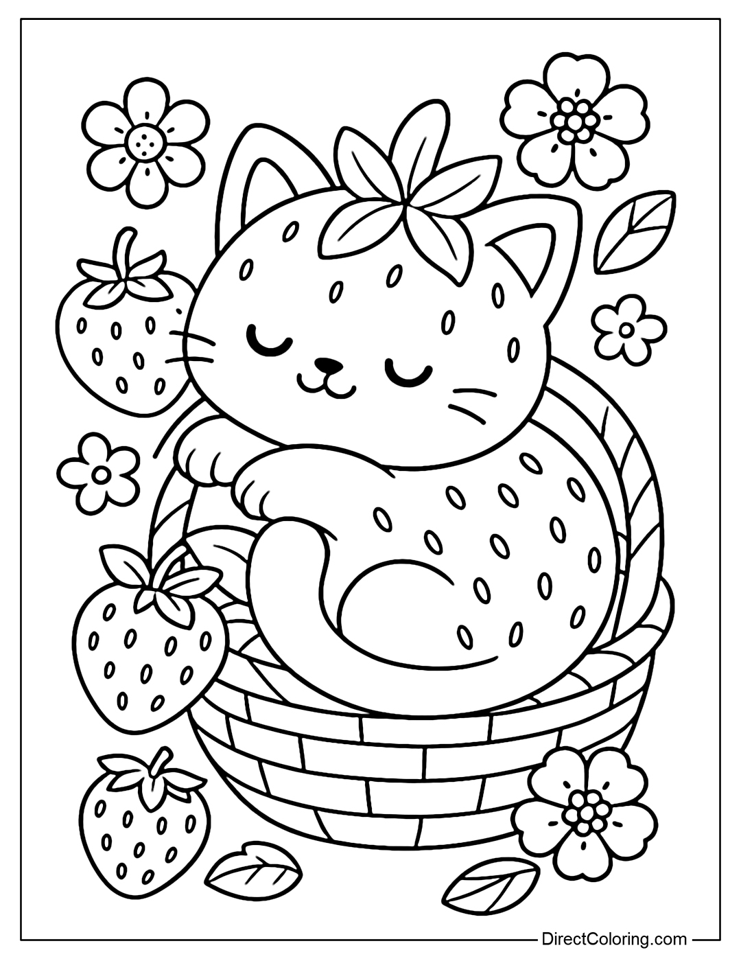 Fruit Animal Cuties Coloring Pages Free PDF To Download And Print Fruit Animal Cuties Coloring Pages Free PDF To Download And Print