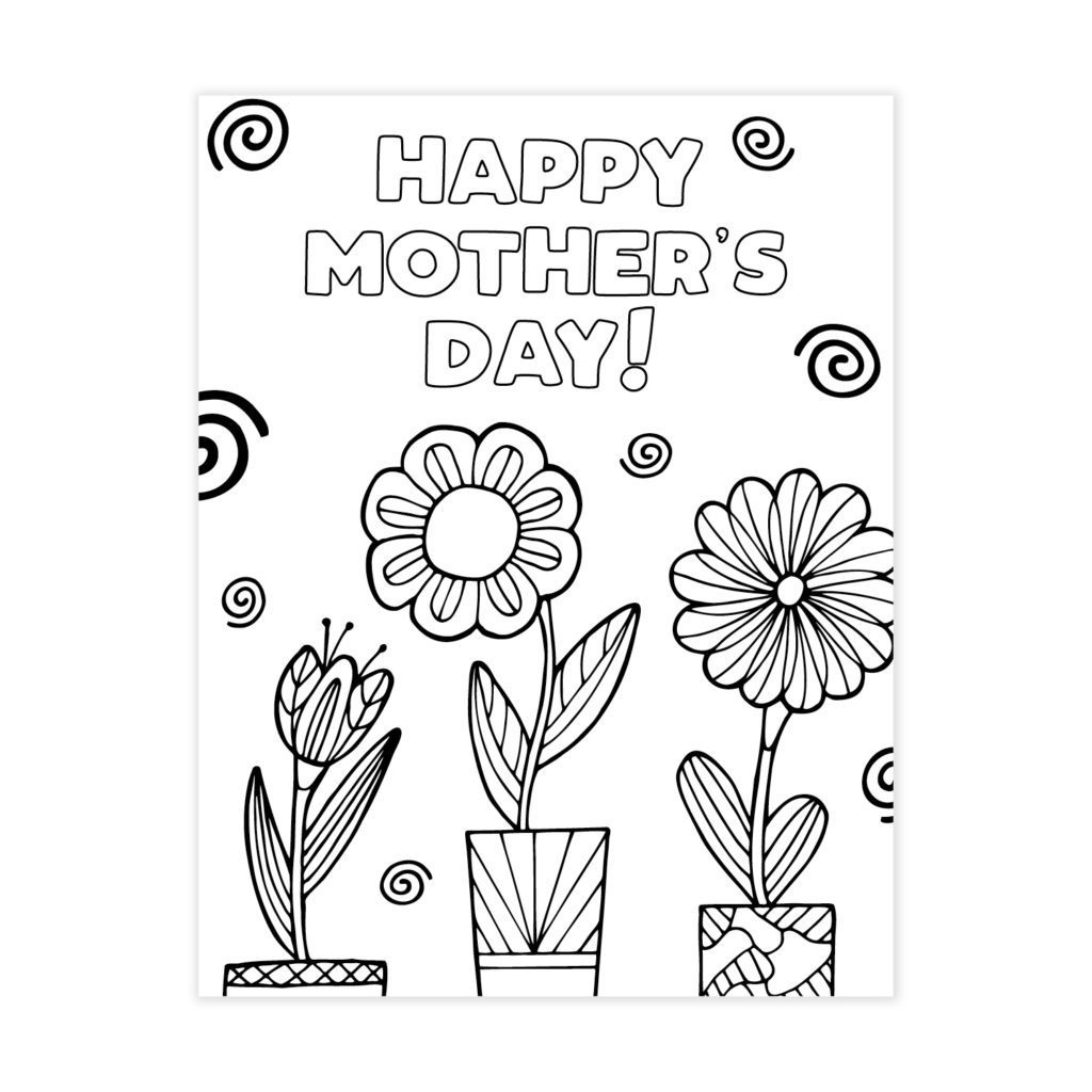 mother day coloring pages mother day coloring pages