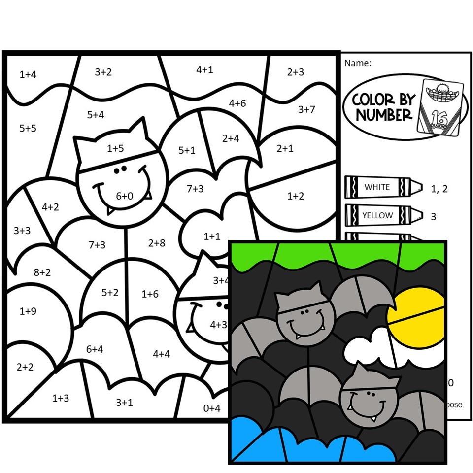 halloween number coloring pages halloween number coloring pages