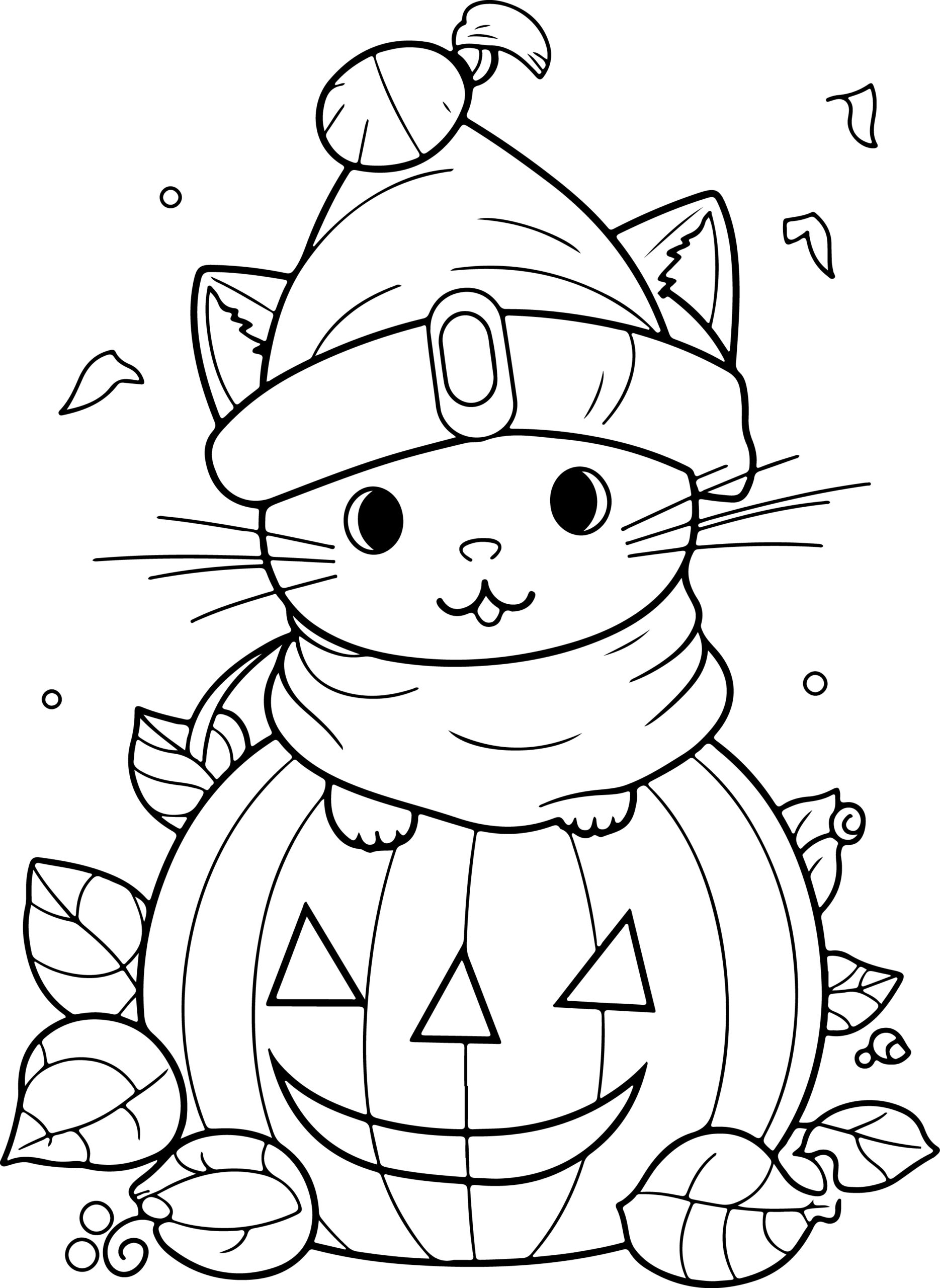 cute halloween cat coloring pages cute halloween cat coloring pages