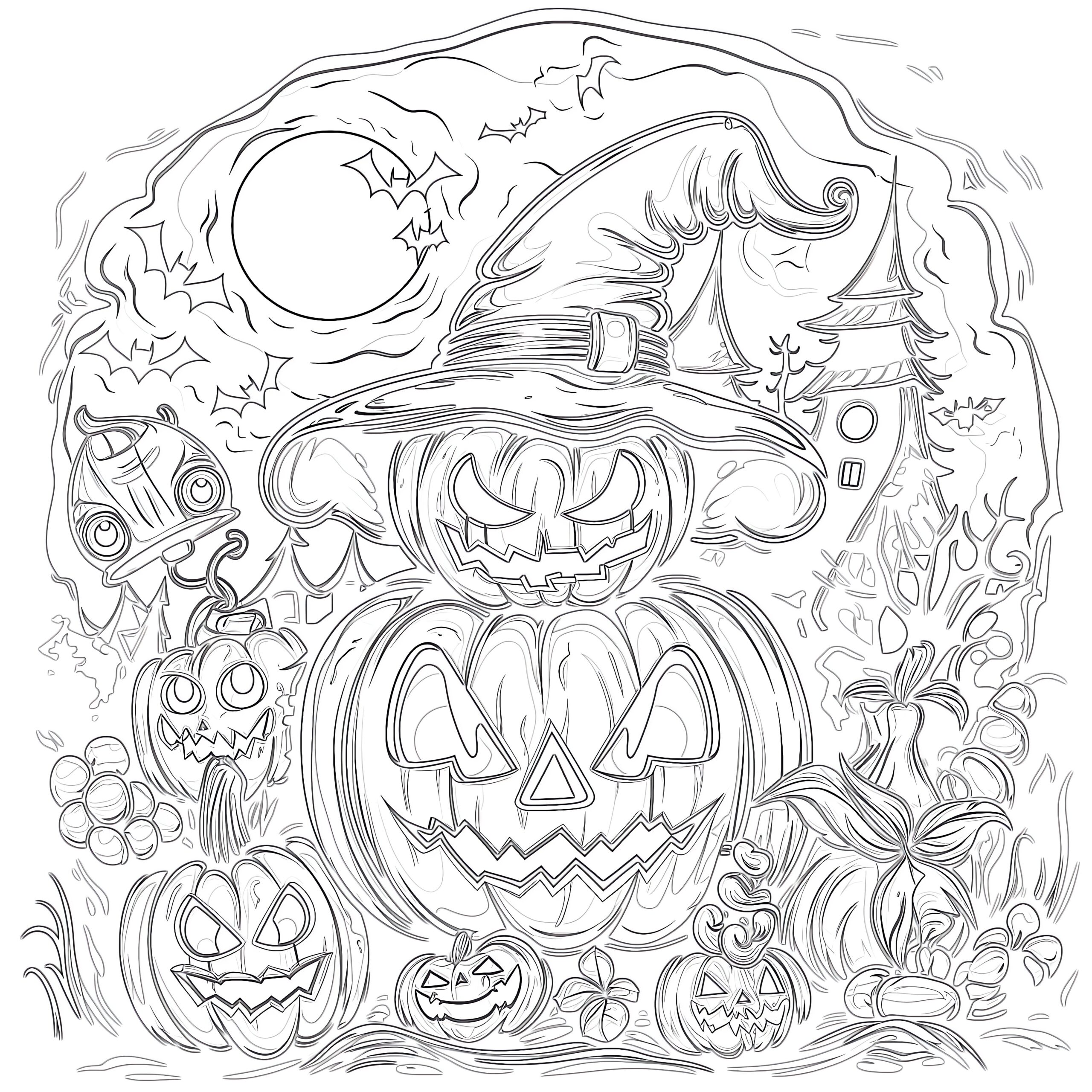 Halloween Coloring Page Coloring Pages Mimi Panda Halloween Coloring Page Coloring Pages Mimi Panda